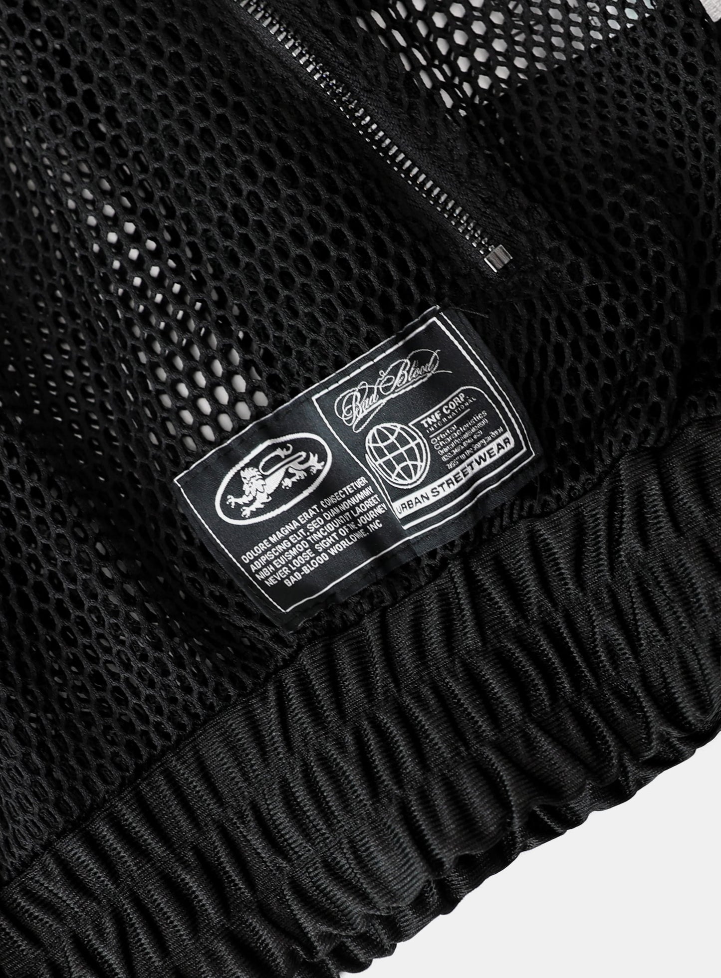 Workshop Net Rugby Hoodie - Black