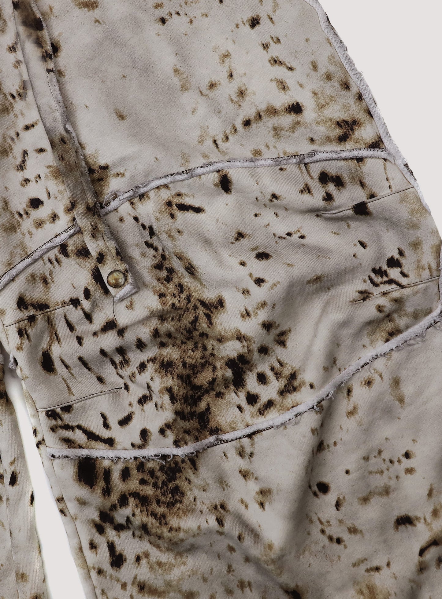 [w-pts25-097] Low Edge Convex Jogger - Oil Leopard