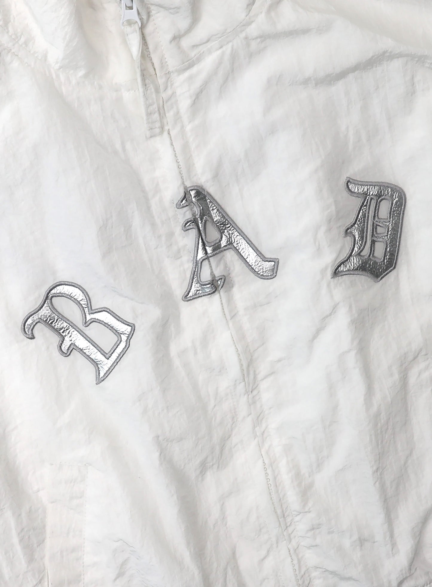 Dark Billy Nylon Track Jacket - White