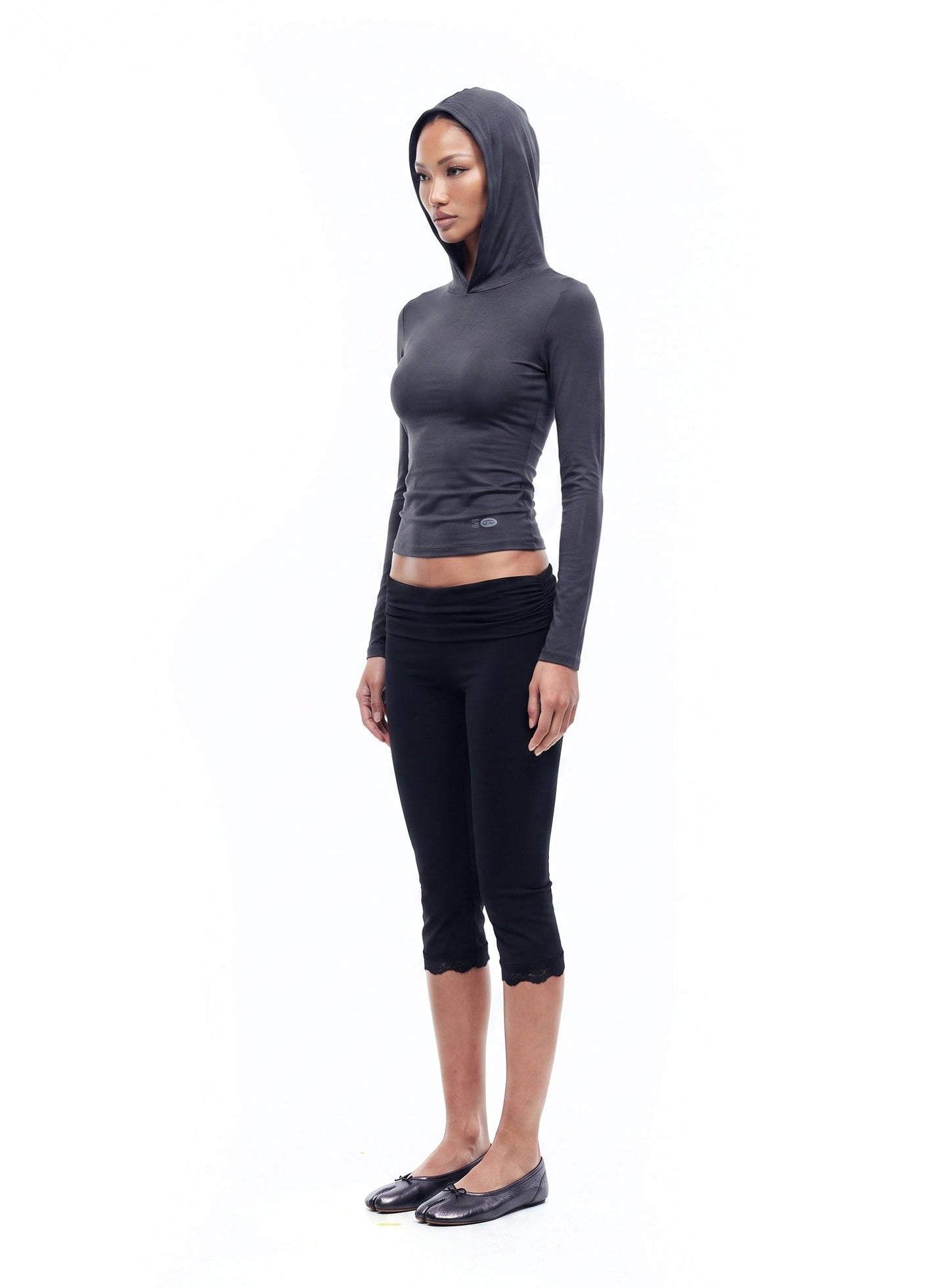 [w-hde26-034] Everyday Hoodie - Charcoal