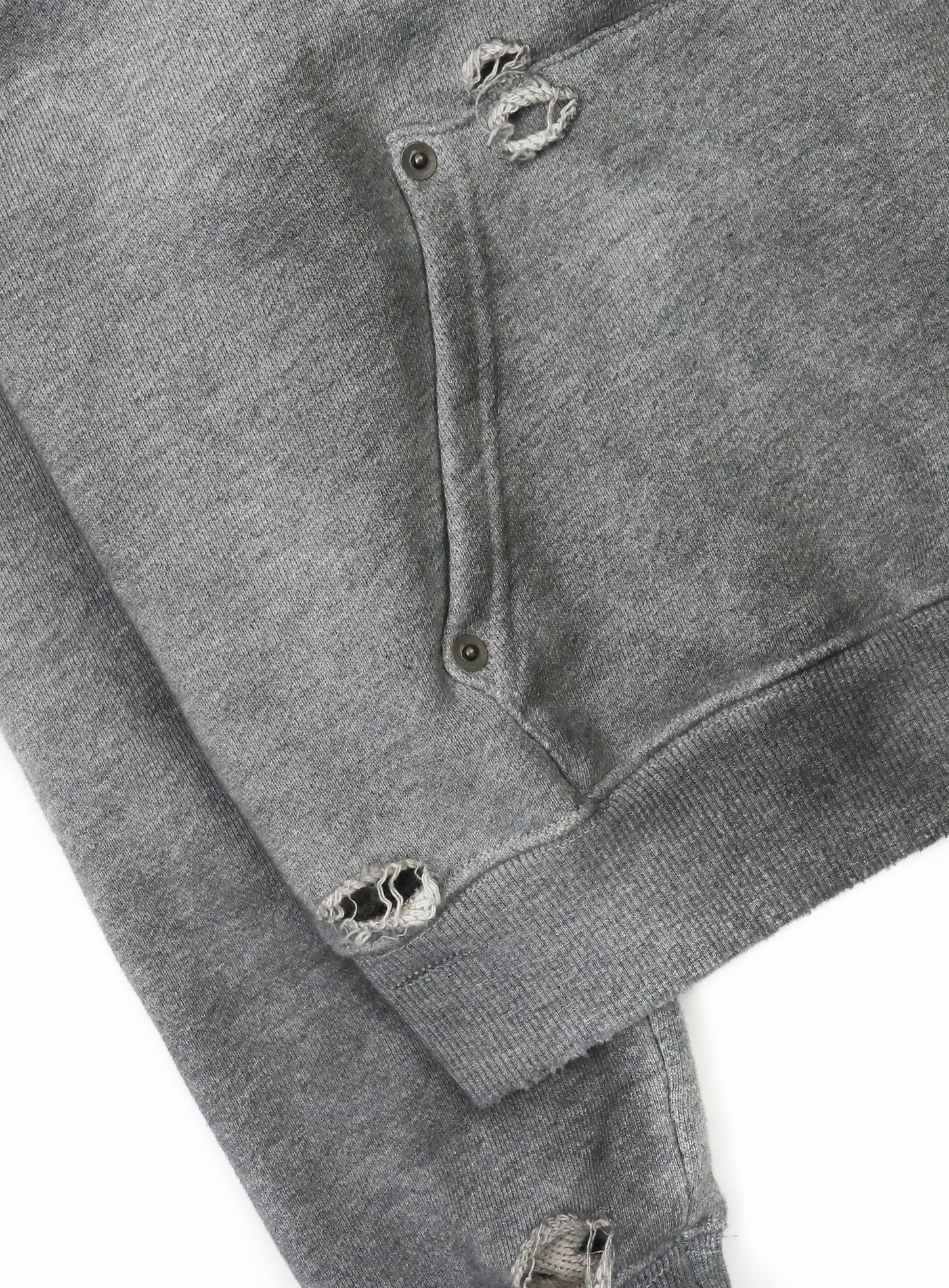 [w-hde25-091] Shield Old Glory Hood - Dusty Gray