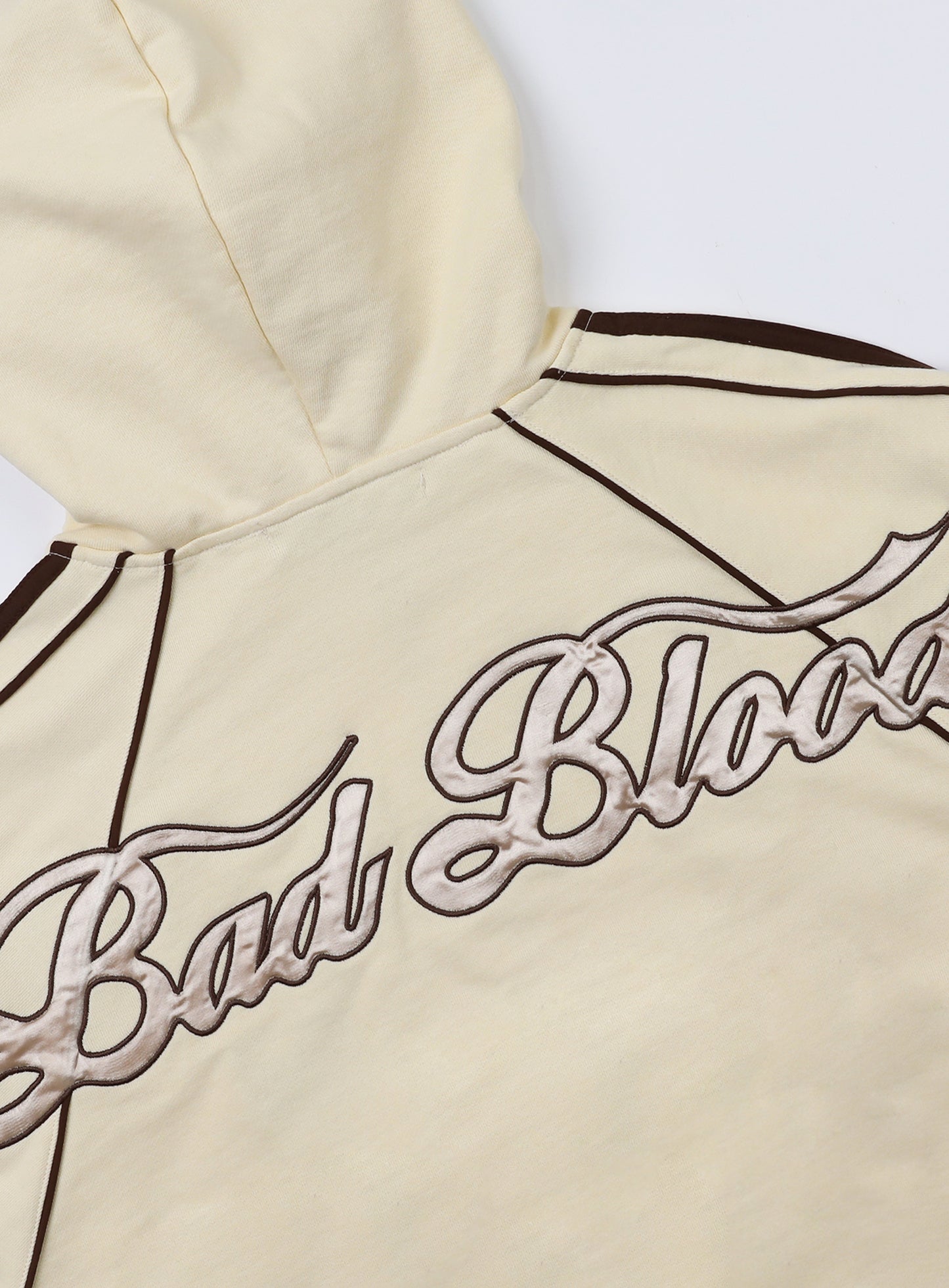 Billy Hood Zip-Up - Banana Milk