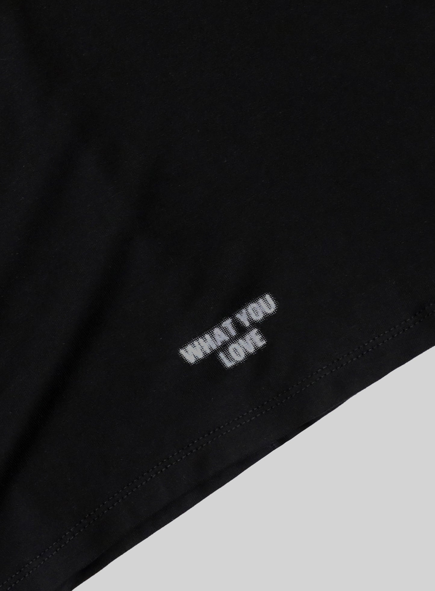 Dark Classic Scoop Neck Long Sleeve - Black