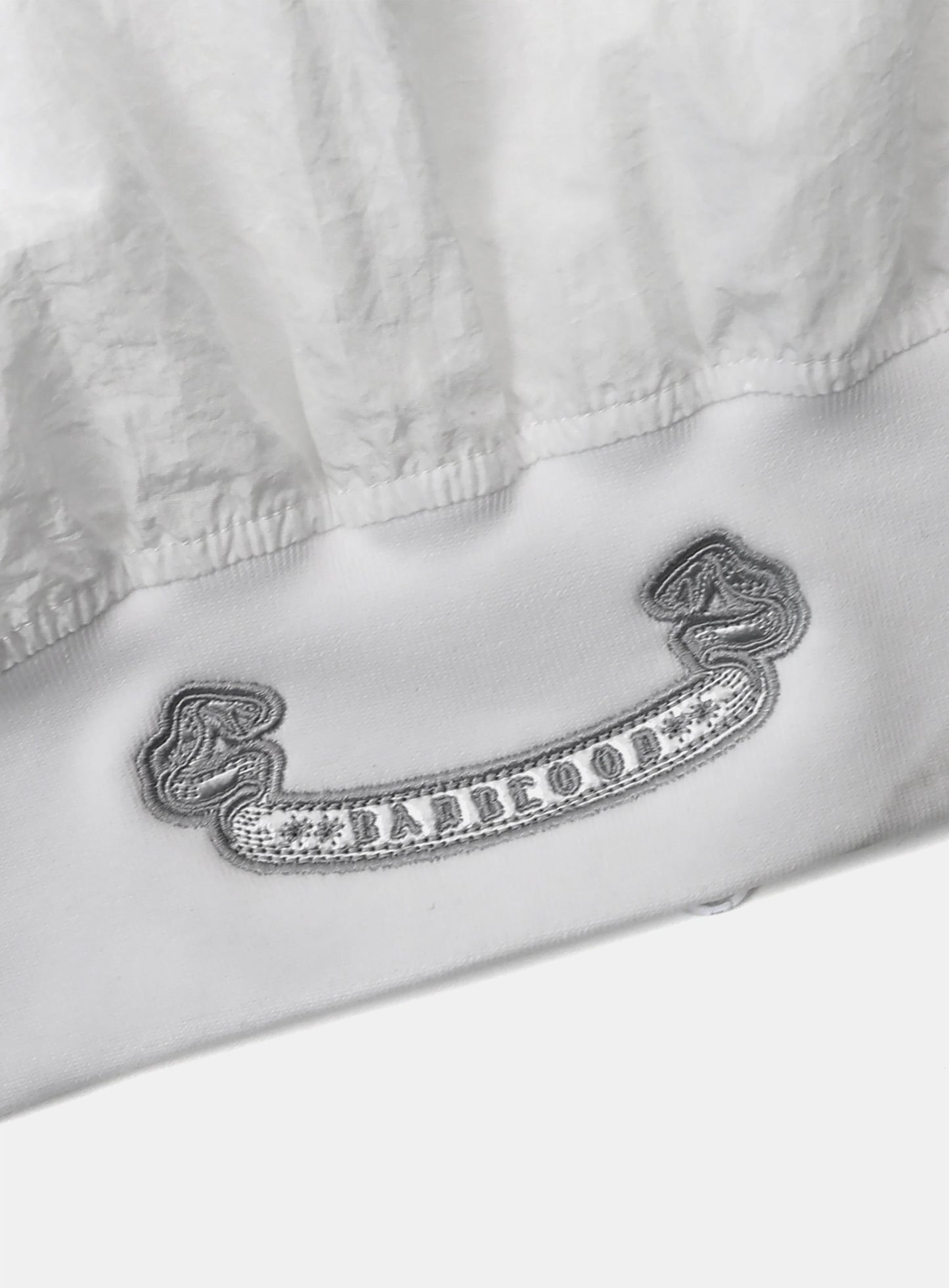 Dark Billy Nylon Track Jacket - White