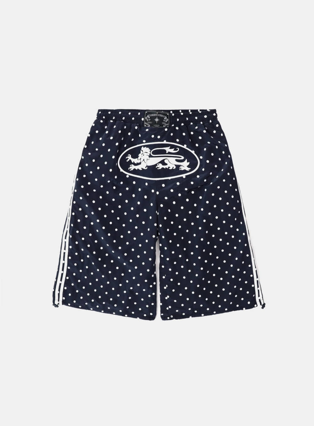 Mystic Billy Nylon Bermuda Pants - Navy Dot