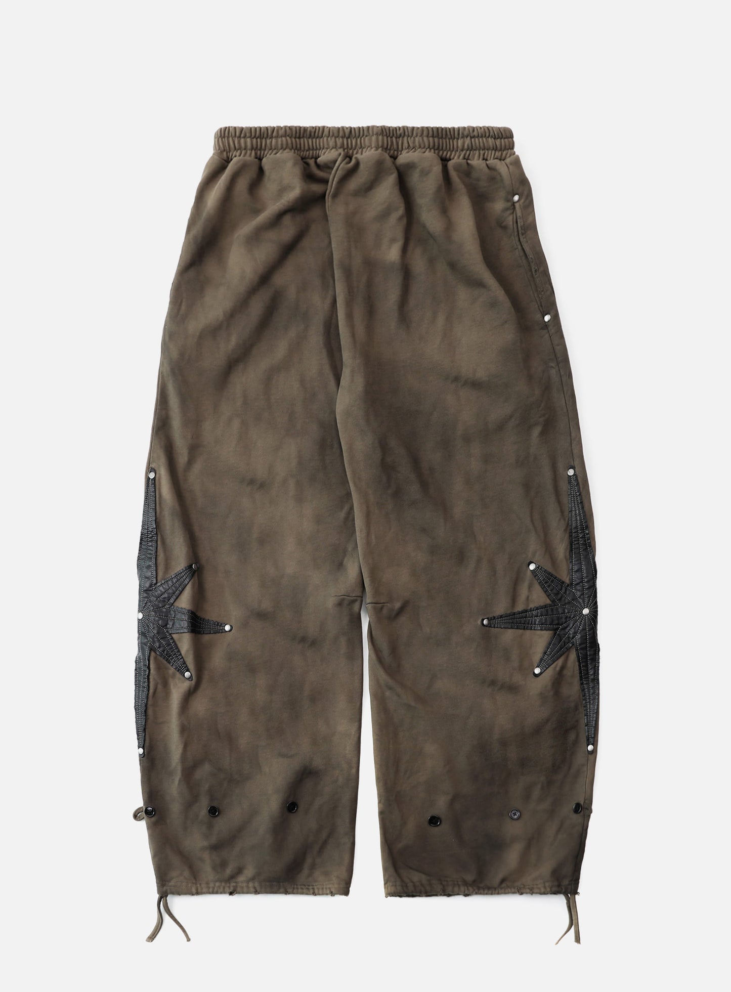 Cosmo Patch 2-Way Curved Jogger Trousers - Tobacco