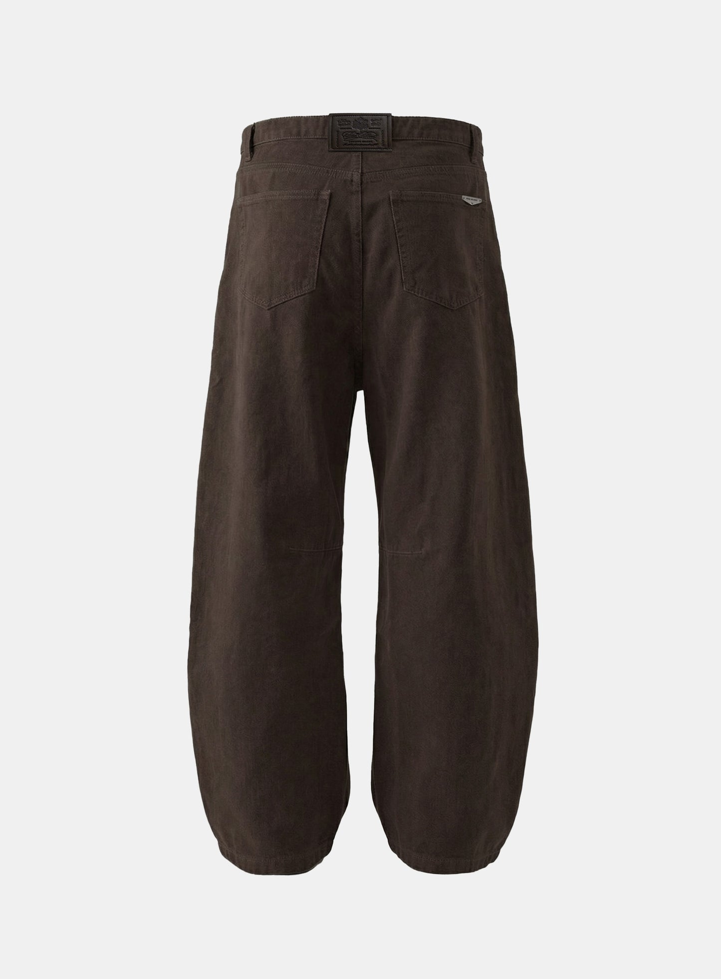 [w-pts26-042] 701 Semi Curved Fit Pants - Brown