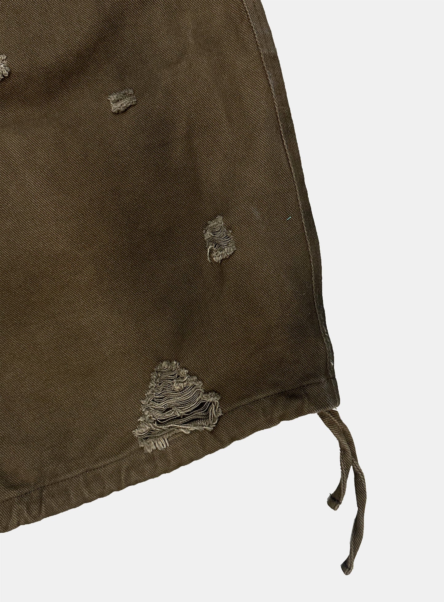 [w-pts25-116] Star Studded Convex Pants - Dusty Brown