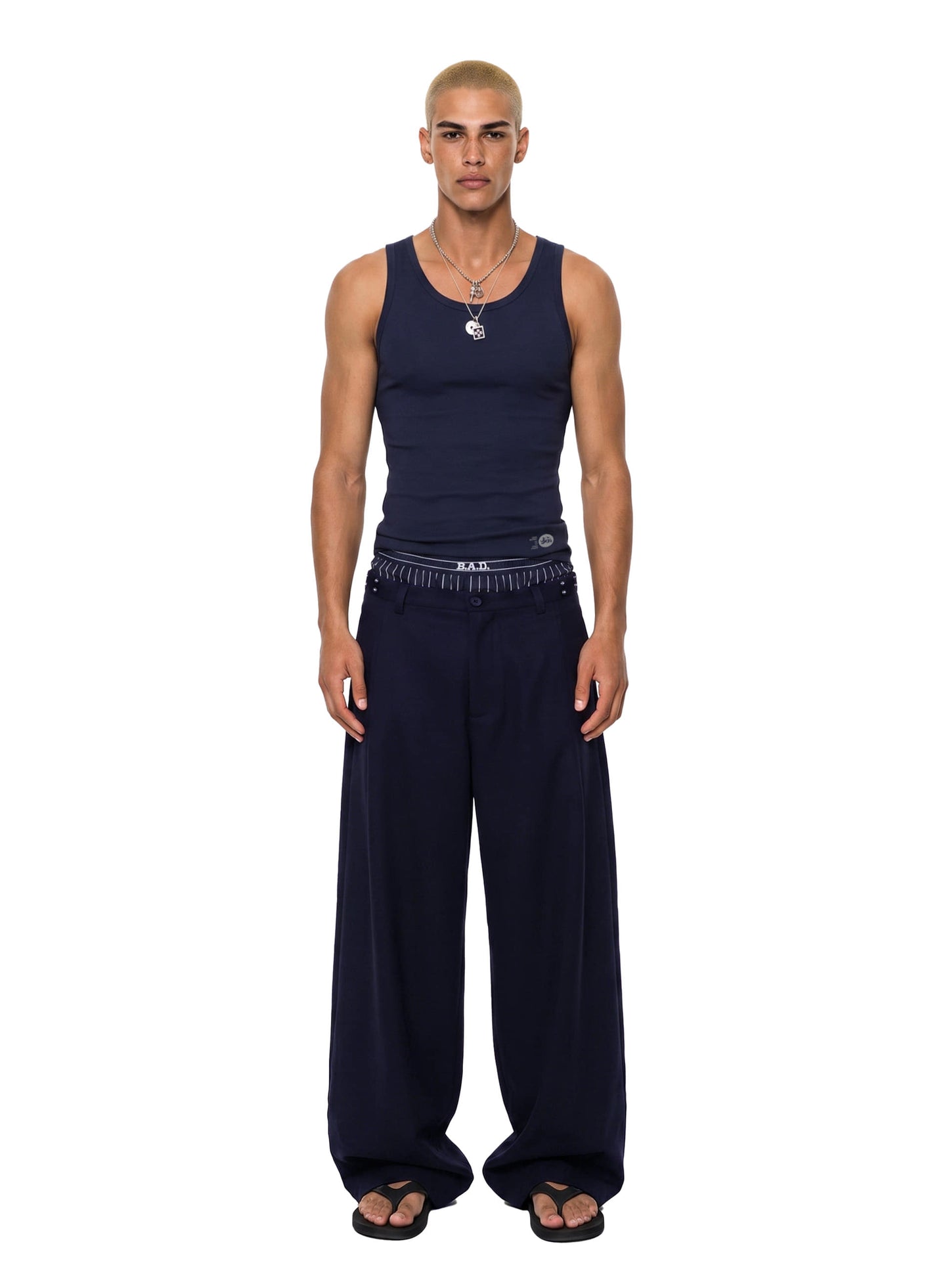 [w-tnk26-021] Everyday Classic Tank - Navy