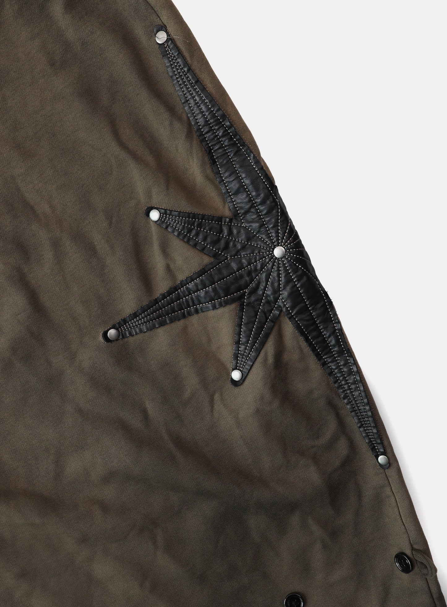 Cosmo Patch 2-Way Curved Jogger Trousers - Tobacco