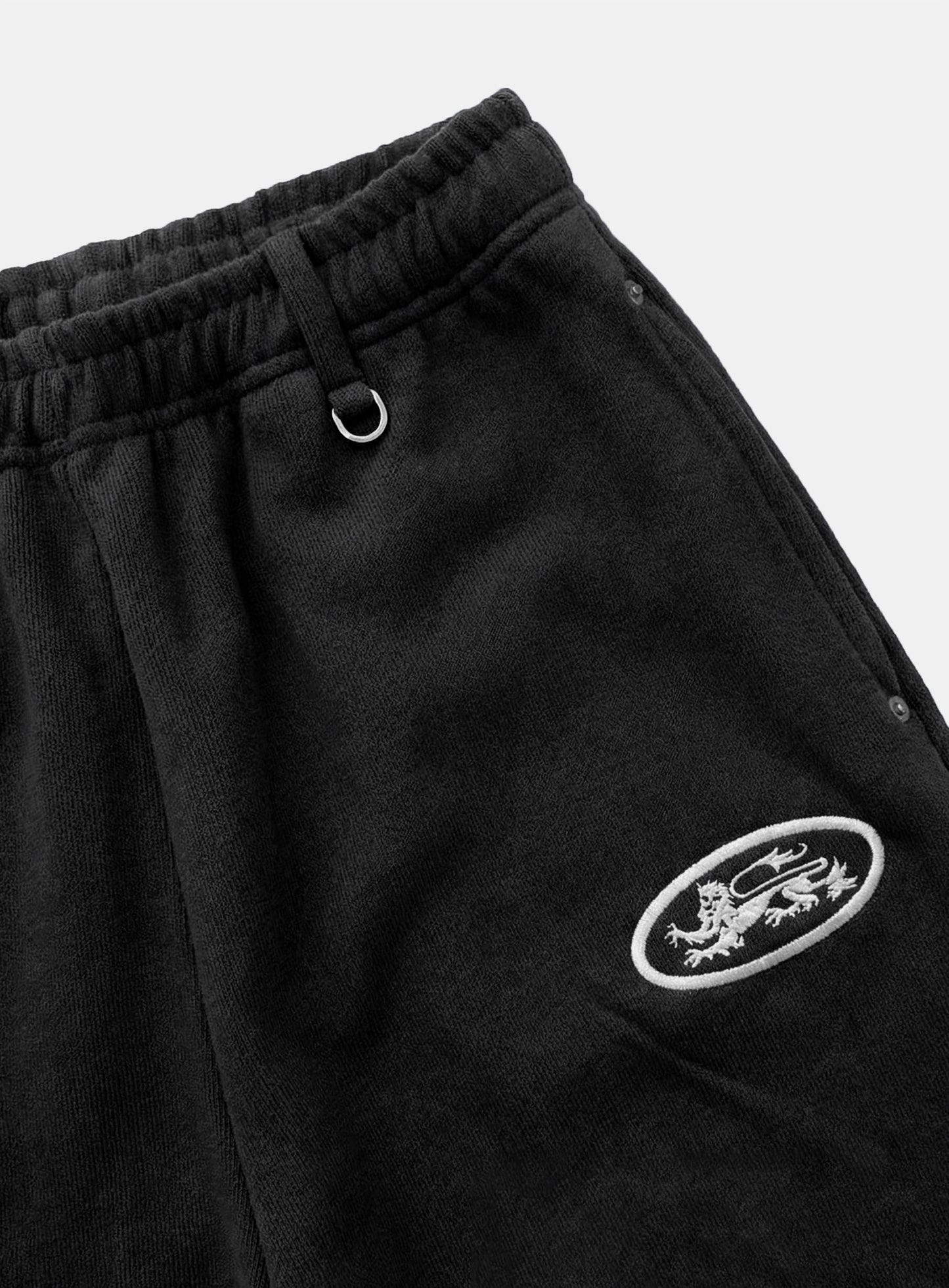 [w-pts26-058] Mystic Capsule Semi-Curved Fit Joggers - Black