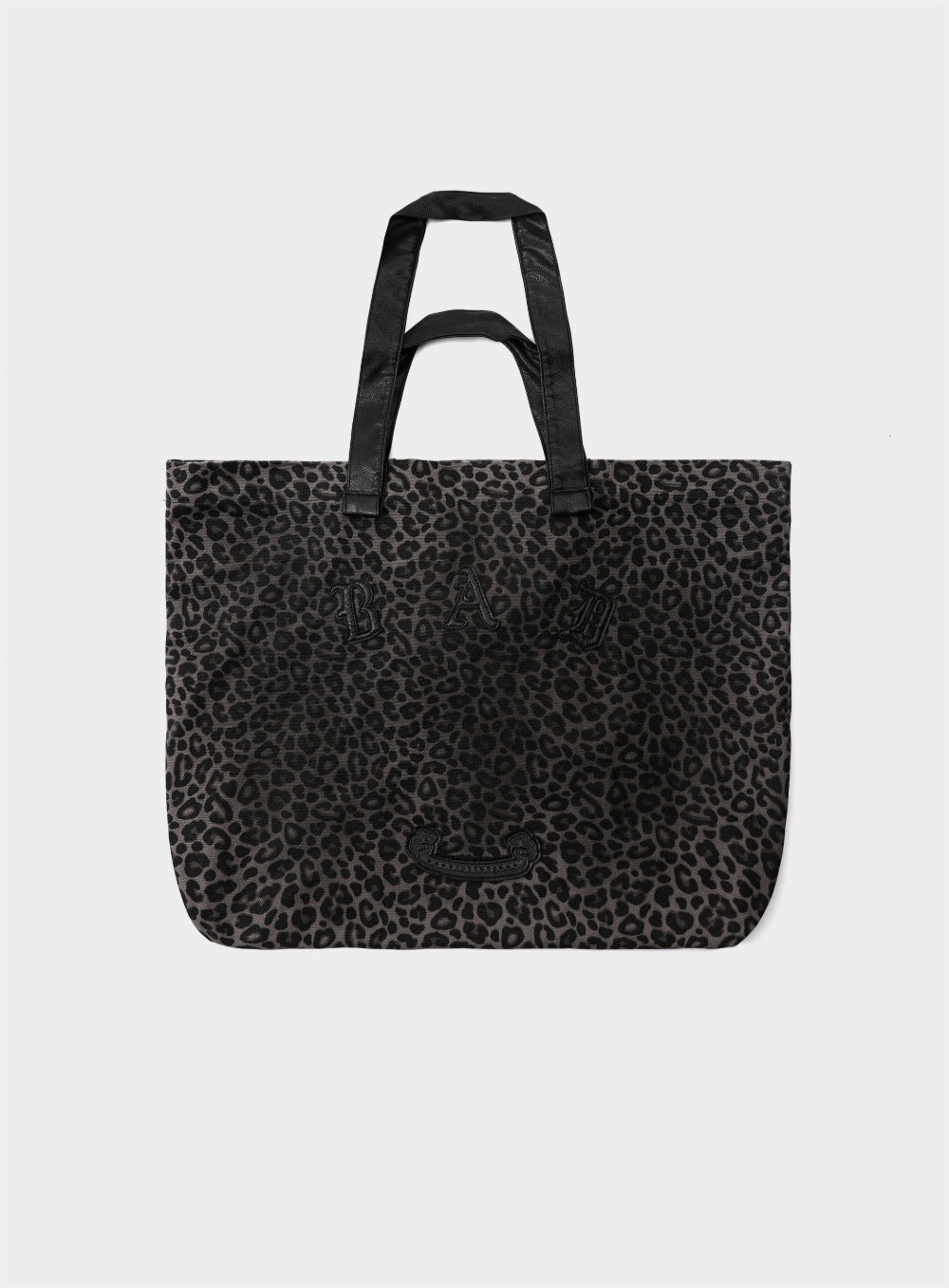 Mystic Patch Shopper Bag - Black Leopard