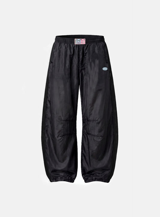 [w-pts26-124] Ambassador 26 Lightweight Nylon Track Pants - Black