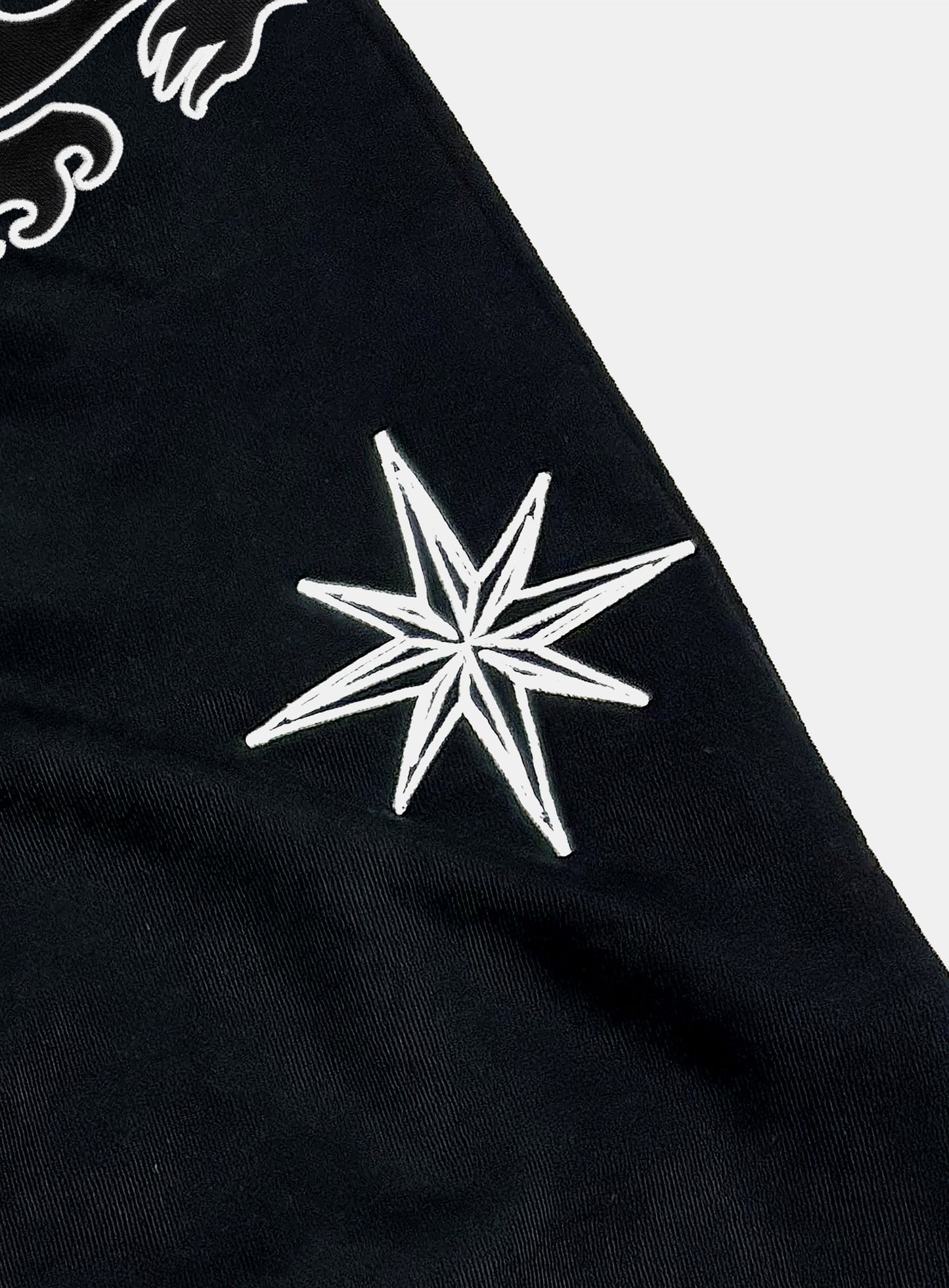 [w-pts26-001] Titan Stroke Baggy Joggers - Black