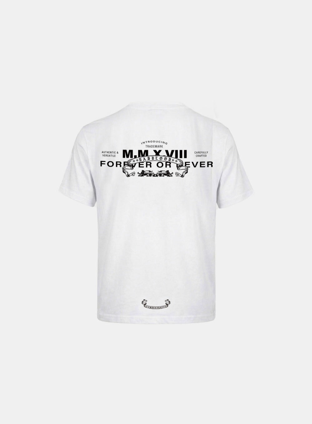 [w-tee26-095] Viper Slim Fit Short Sleeve T-Shirt - White