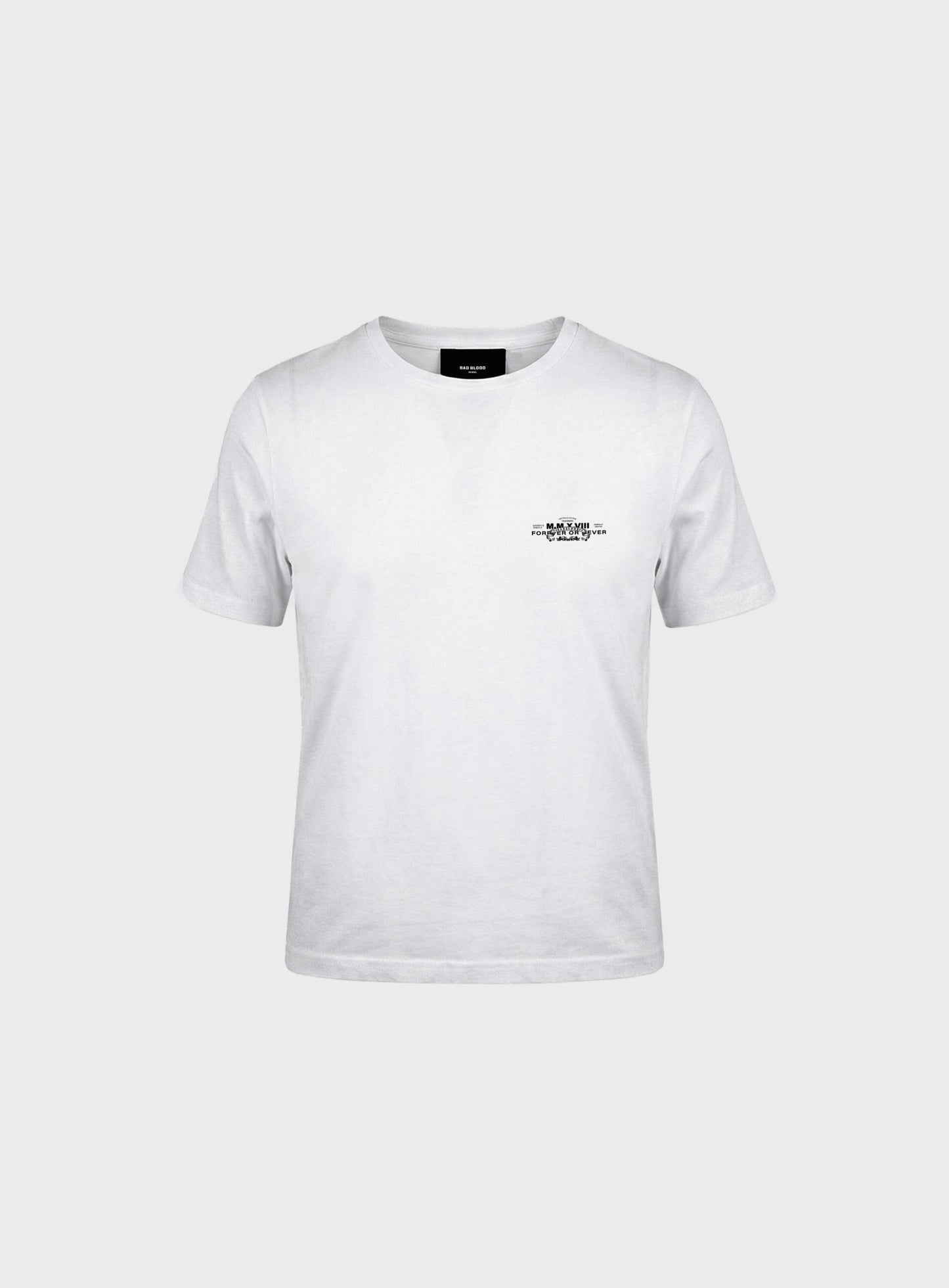 [w-tee26-095] Viper Slim Fit Short Sleeve T-Shirt - White