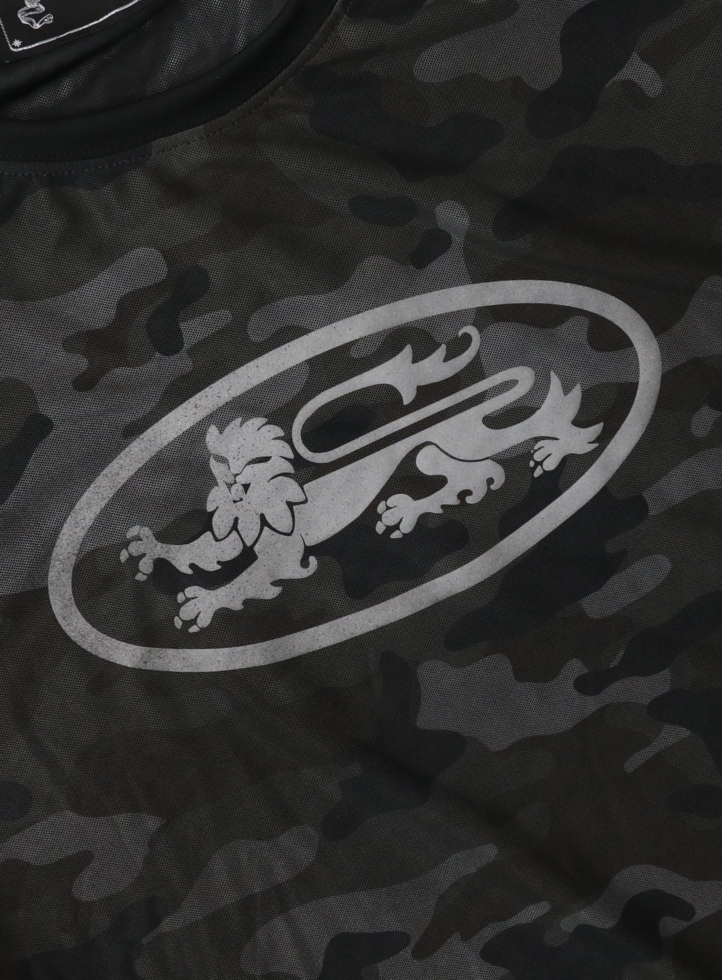 [AQUA] Mystic Logo Reflective Long Sleeve - Black Camo
