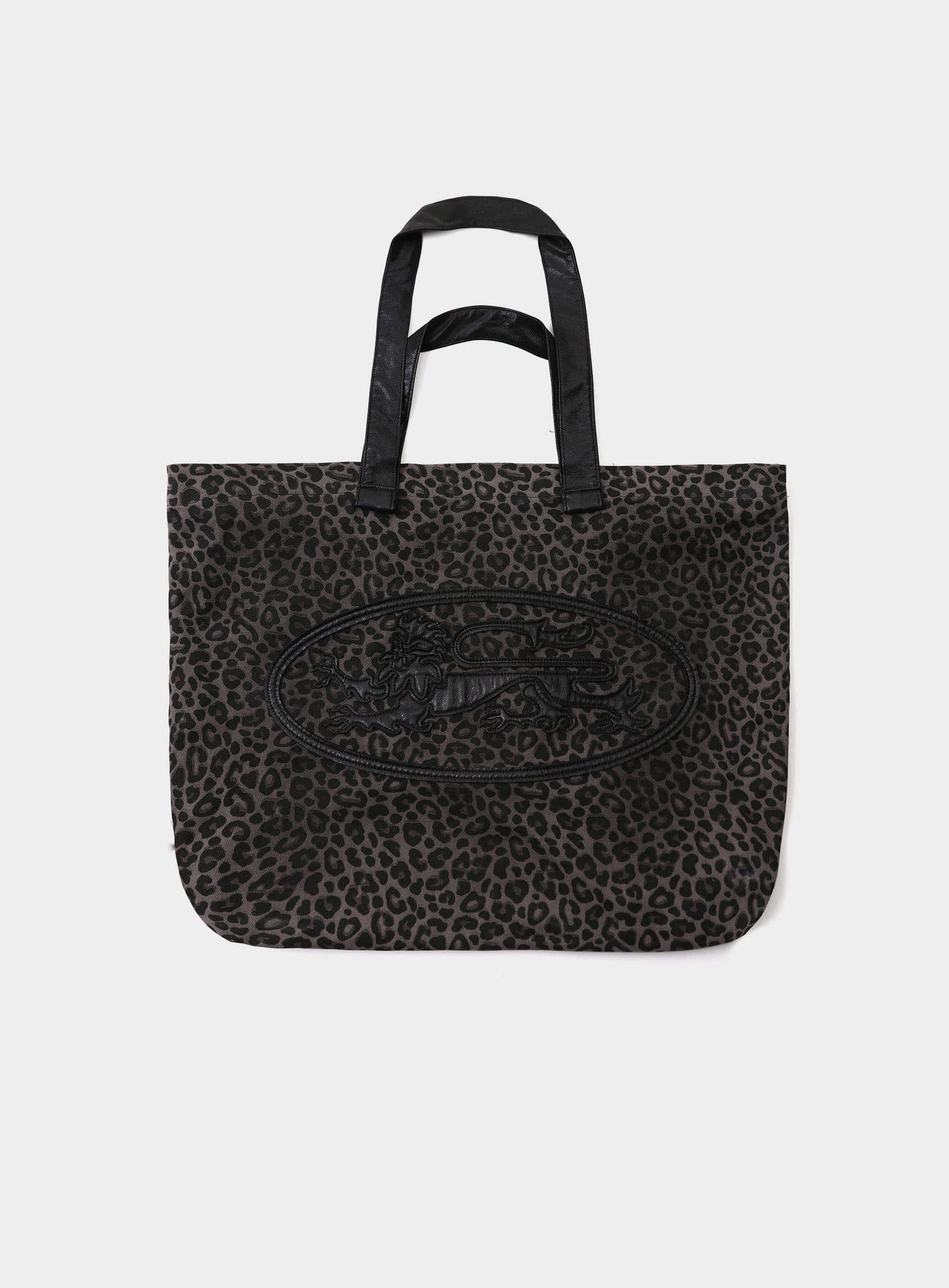 Mystic Patch Shopper Bag - Black Leopard