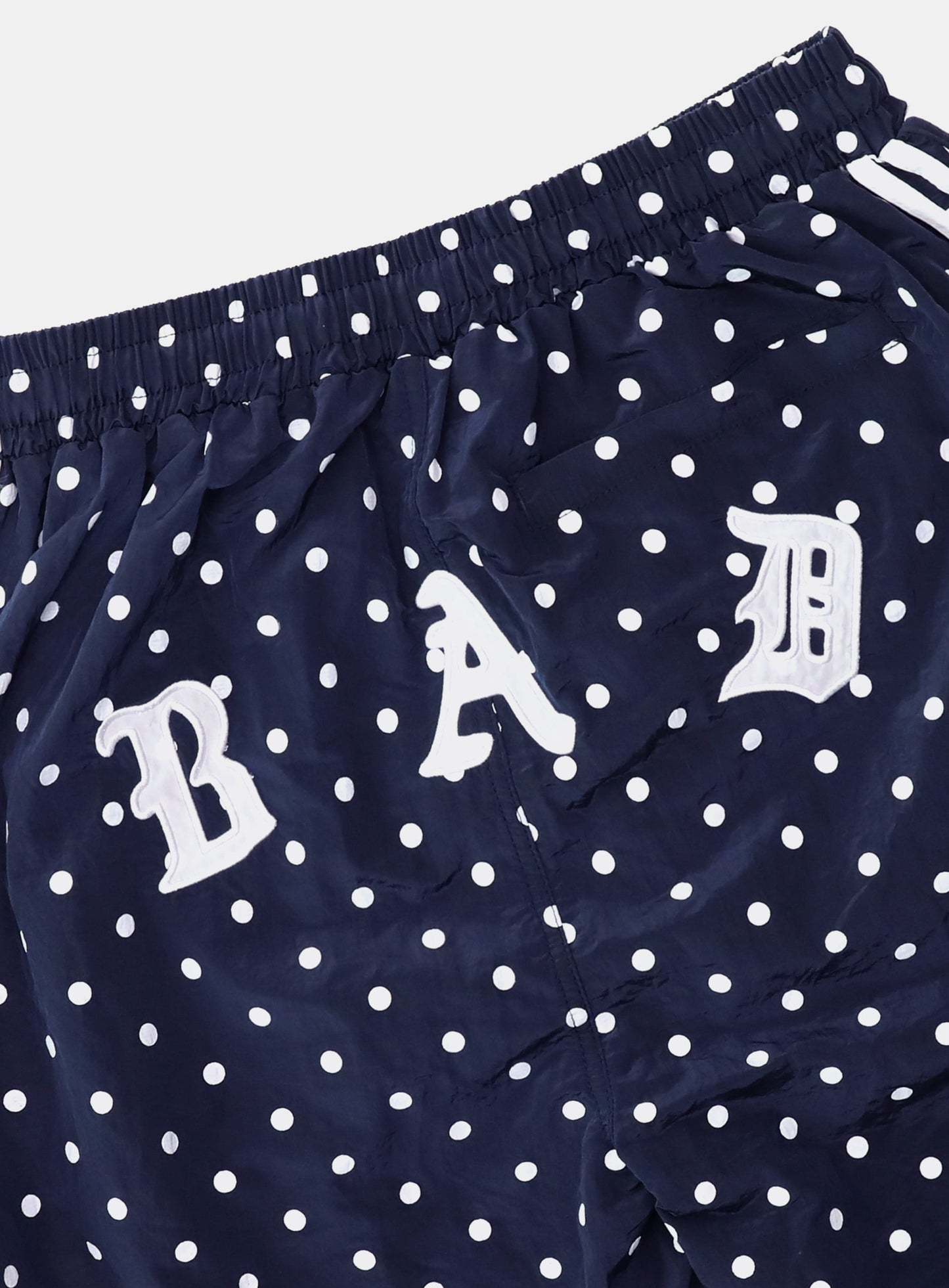 Mystic Billy Nylon Bermuda Pants - Navy Dot