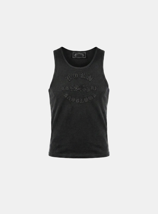 [w-tnk26-019] BORN TO BE Tank - Black