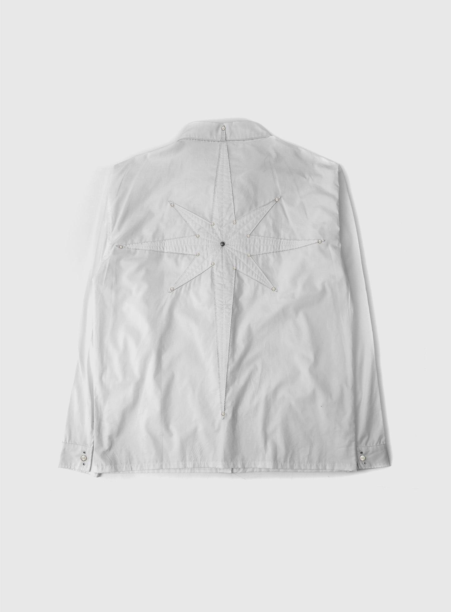 Viper Logo Rivet Shirt - White