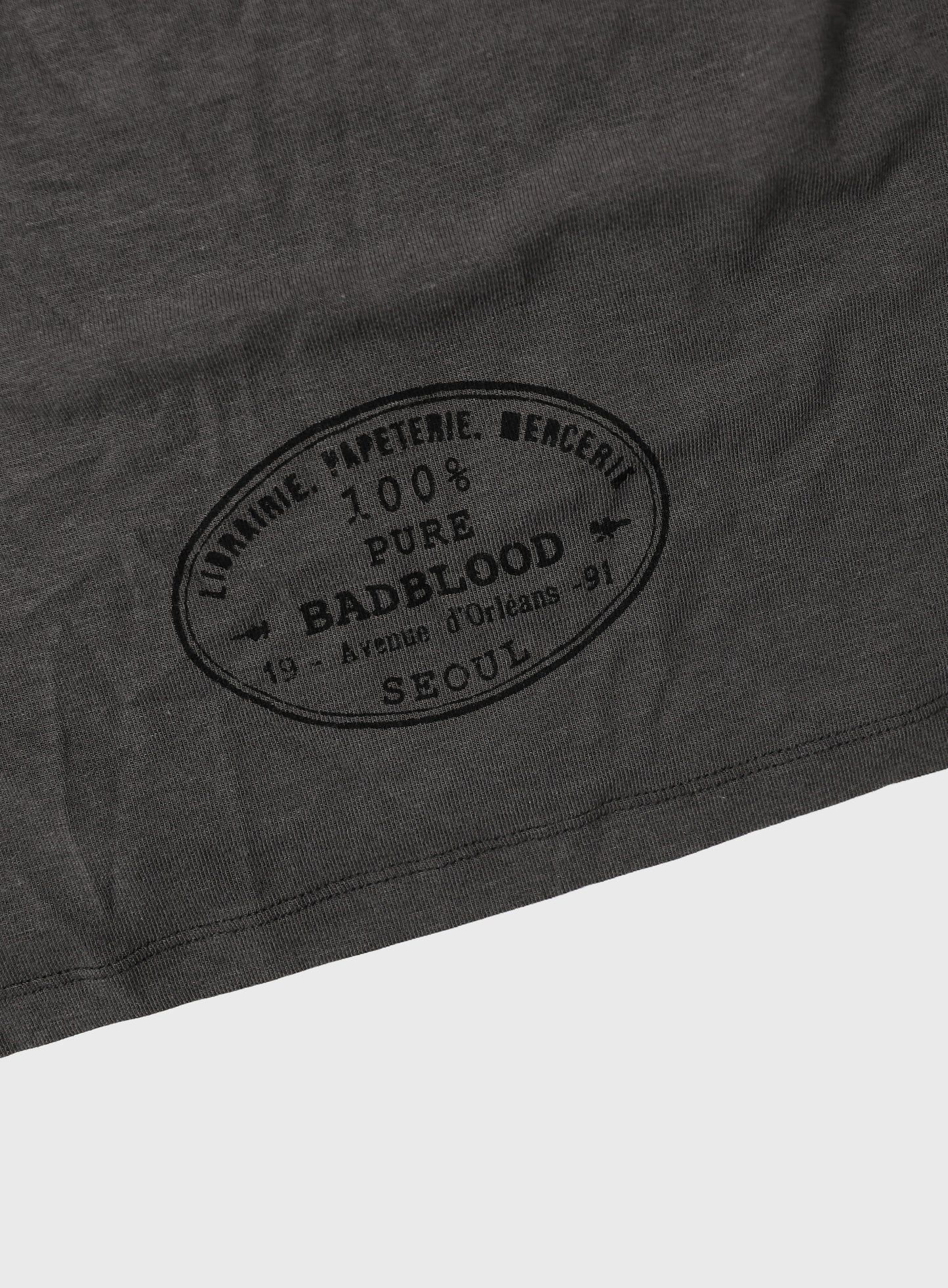 Eat Me Loose Fit Tee - Charcoal