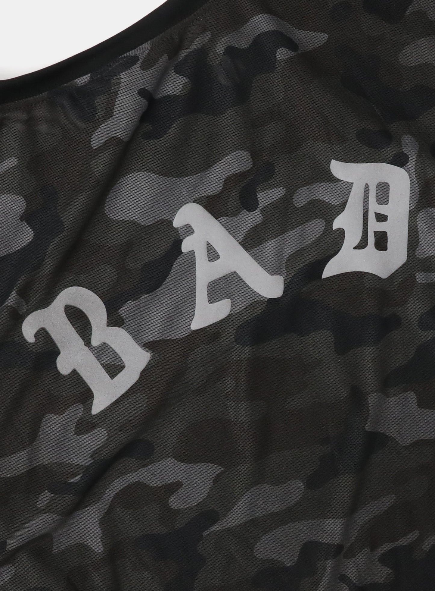 [AQUA] Mystic Logo Reflective Long Sleeve - Black Camo