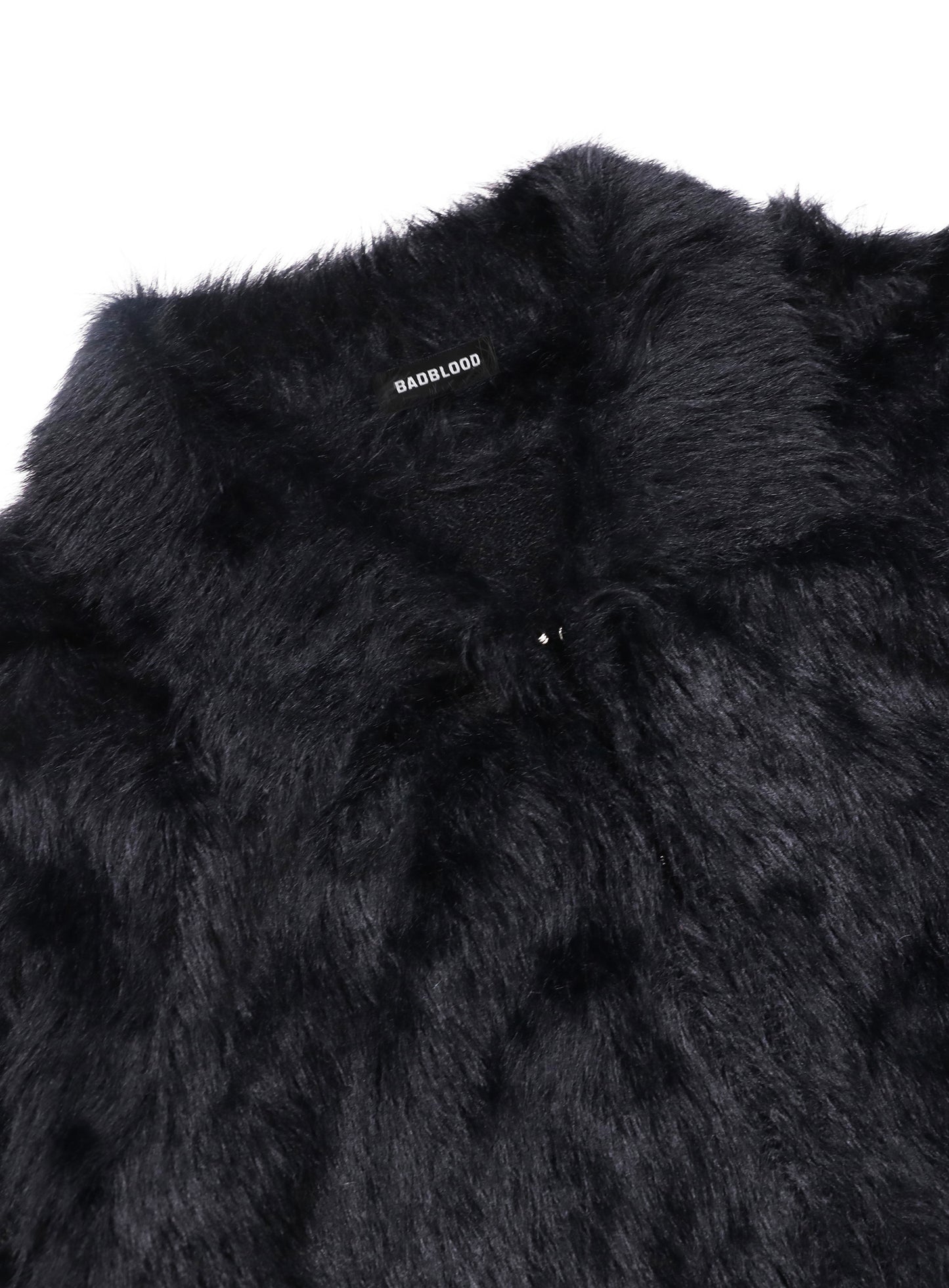 Pure Mohair Cardigan - Black