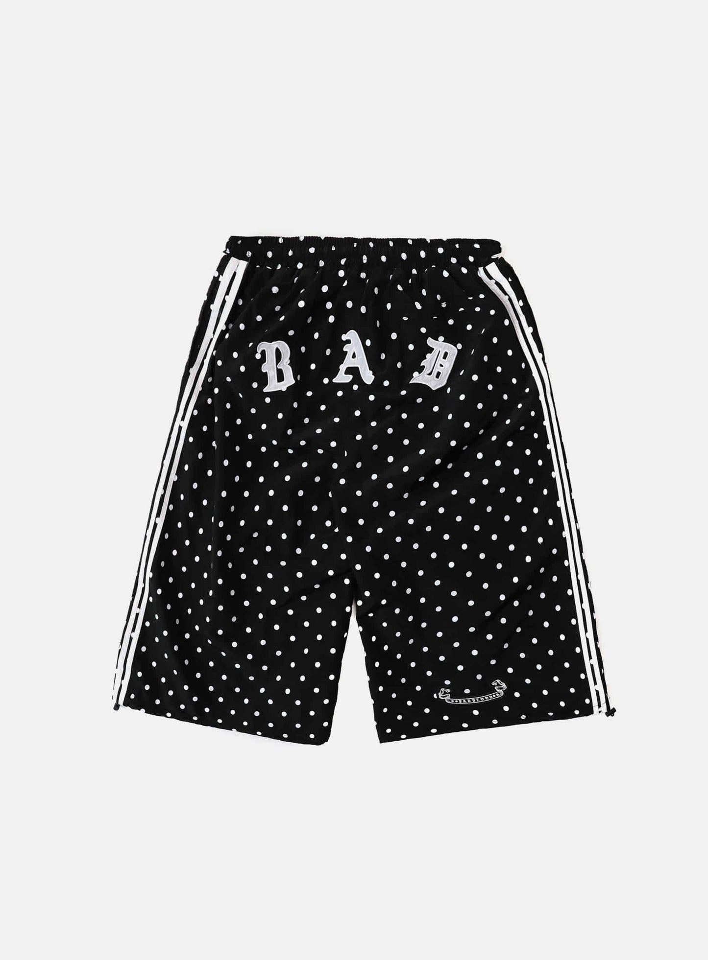 Mystic Billy Nylon Bermuda Pants - Black Dot