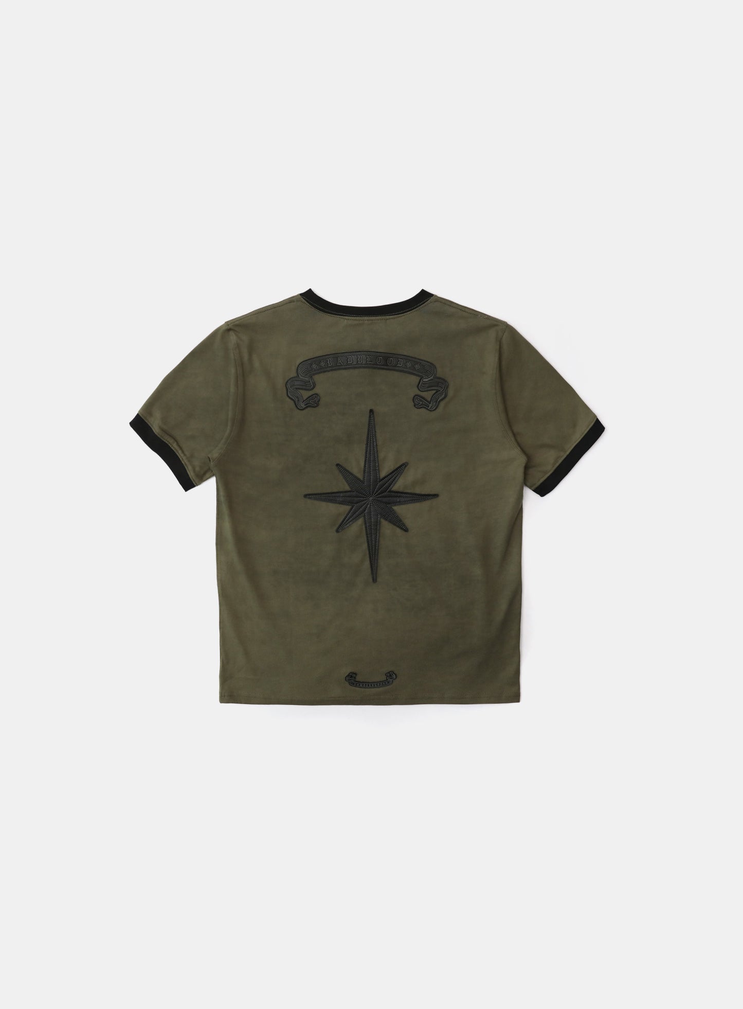Cosmo Bad Patch Ringer T-Shirt - Khaki