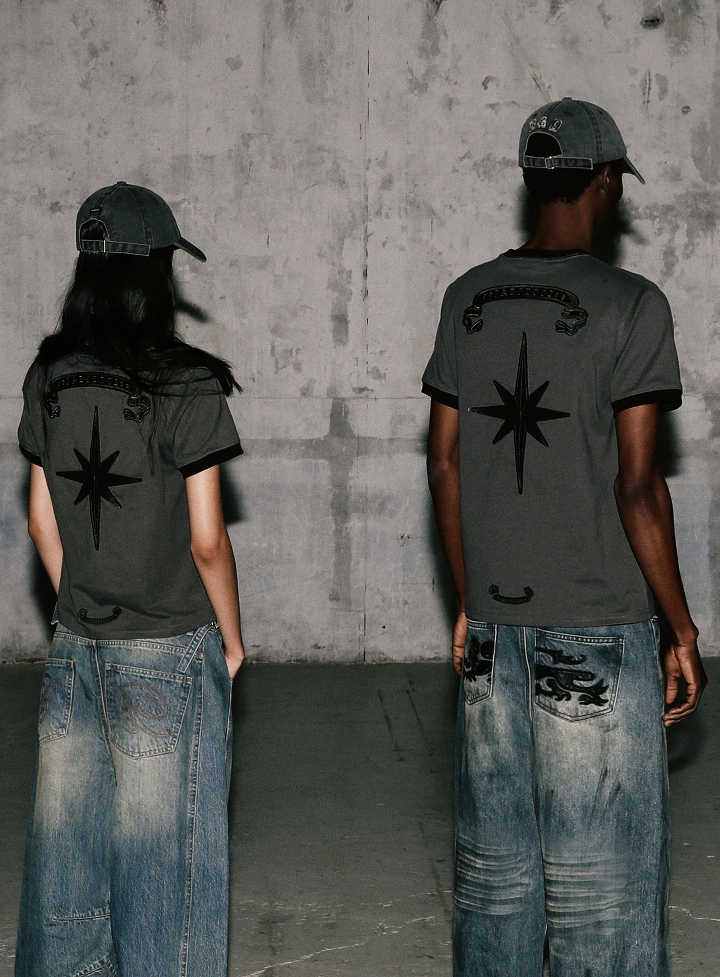 Cosmo Bad Patch Ringer T-Shirt - Khaki