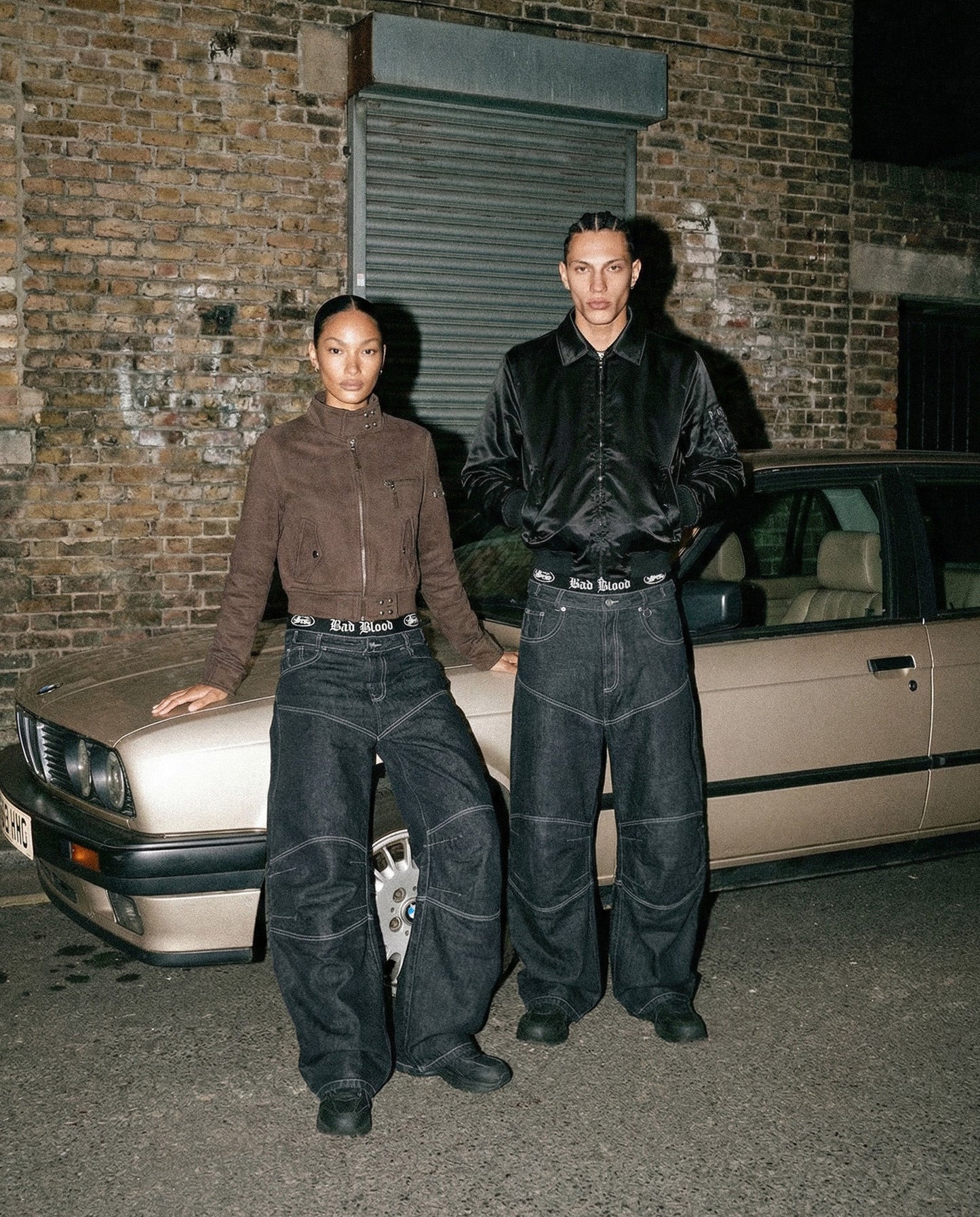 Squad Convex Pants - Denim Black