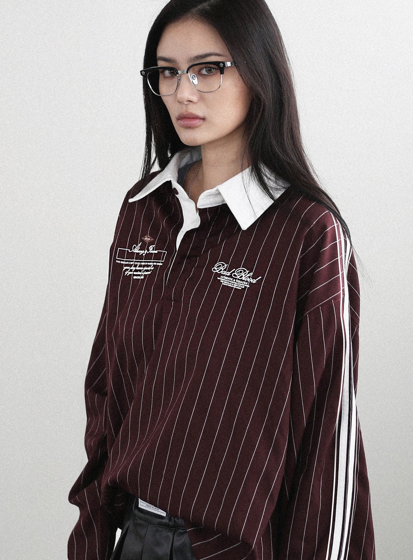 Classic Logo Stripe Rugby Shirt
