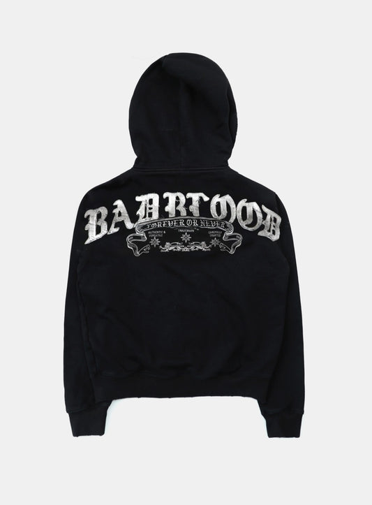 Mystic Capsule Hooded Zip-Up - Black/White