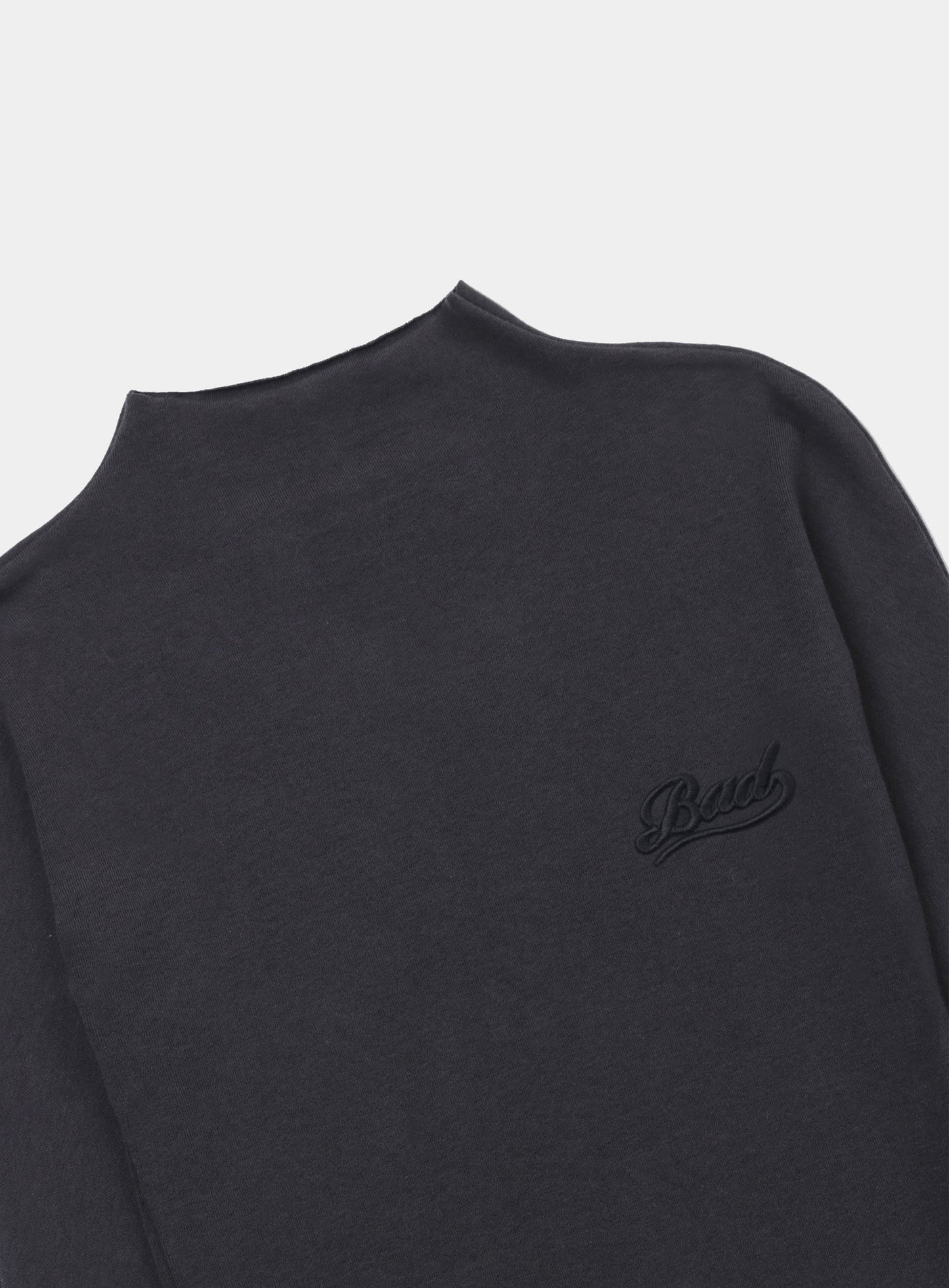 Beyond Soft Mockneck Long Sleeve - Charcoal