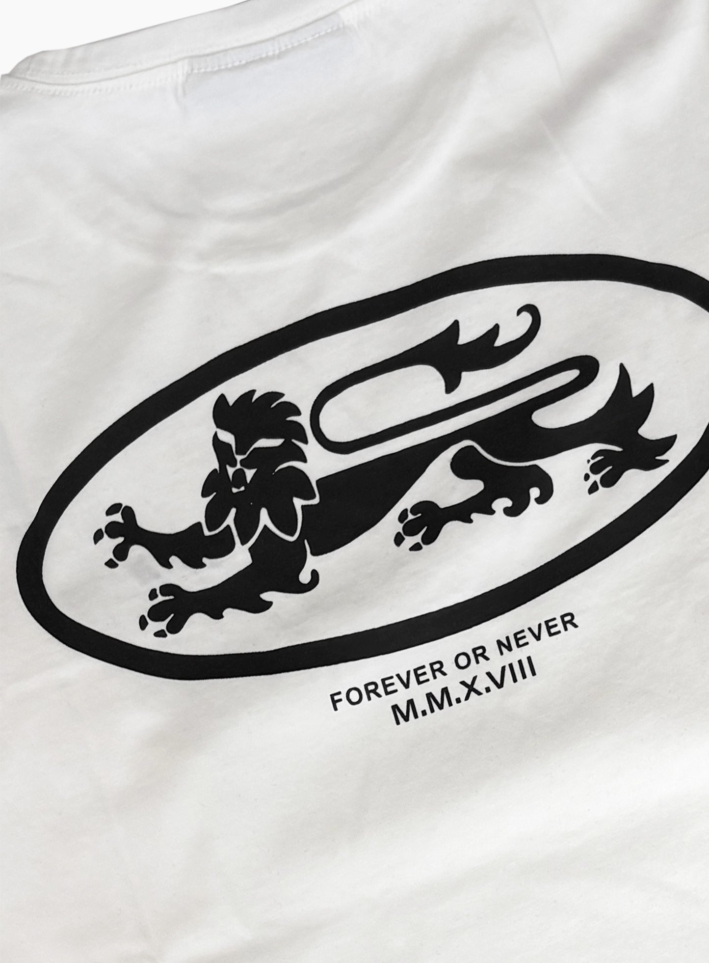 [w-tee26-019] BAD Mini Logo Fitted Long Sleeve T-Shirt - White