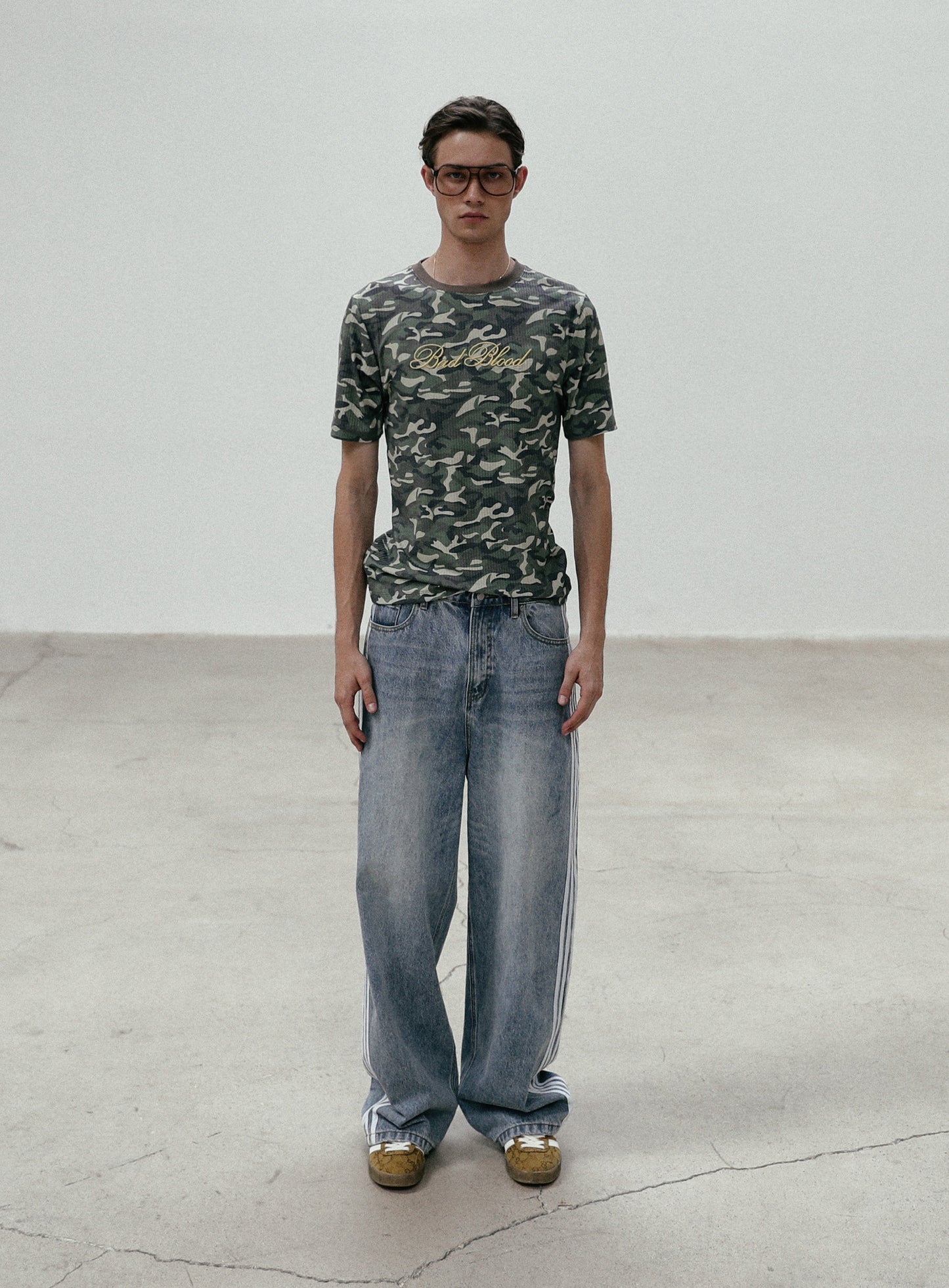 Billy Track Jeans Baggy Fit - Blue