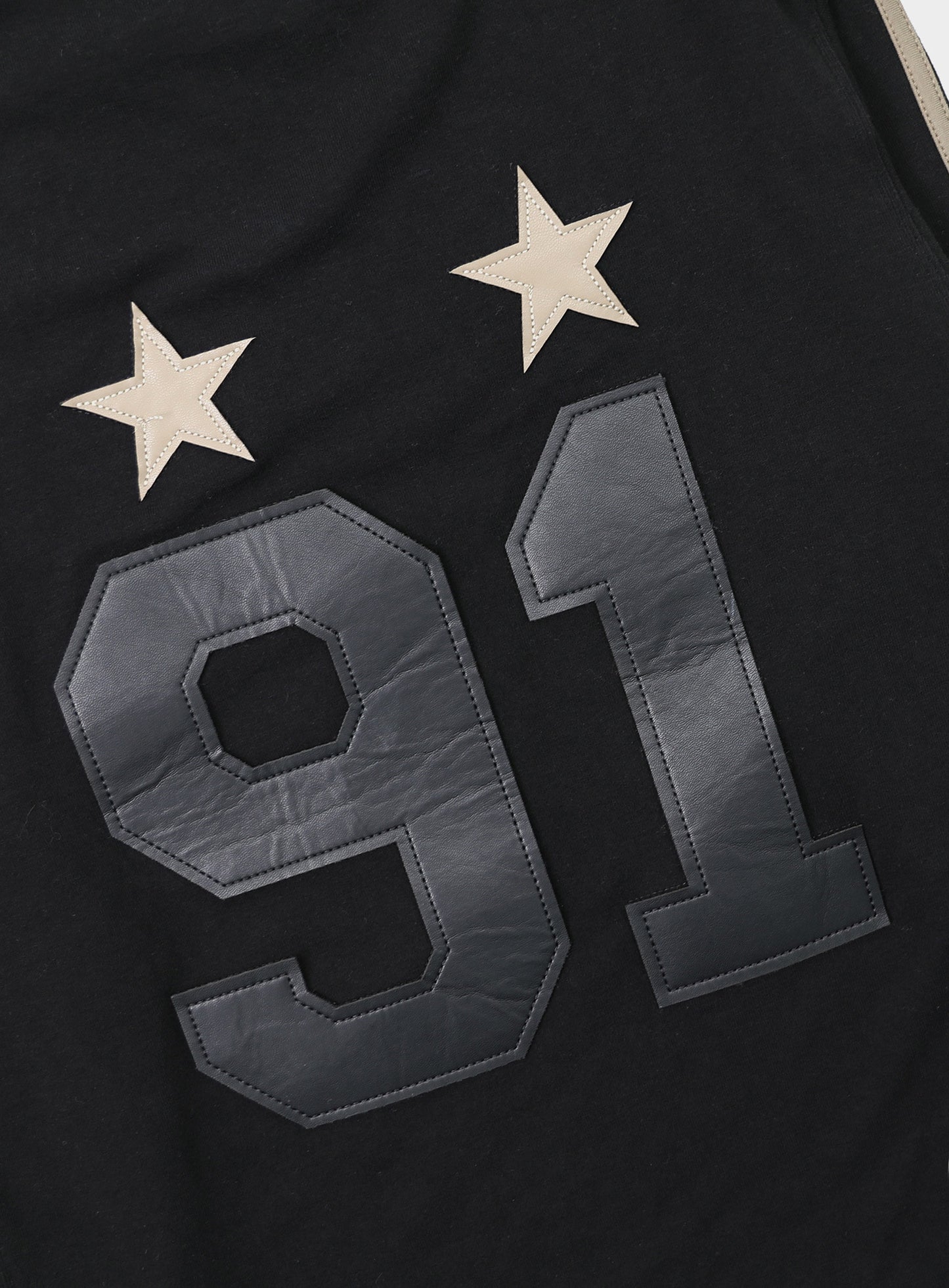 Vintage Club Jersey Ringer Long Sleeve - Black