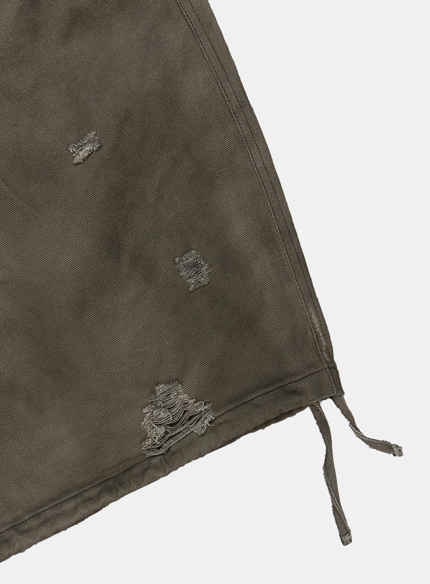 [w-pts25-115] Star Studded Convex Pants - Dusty Beige