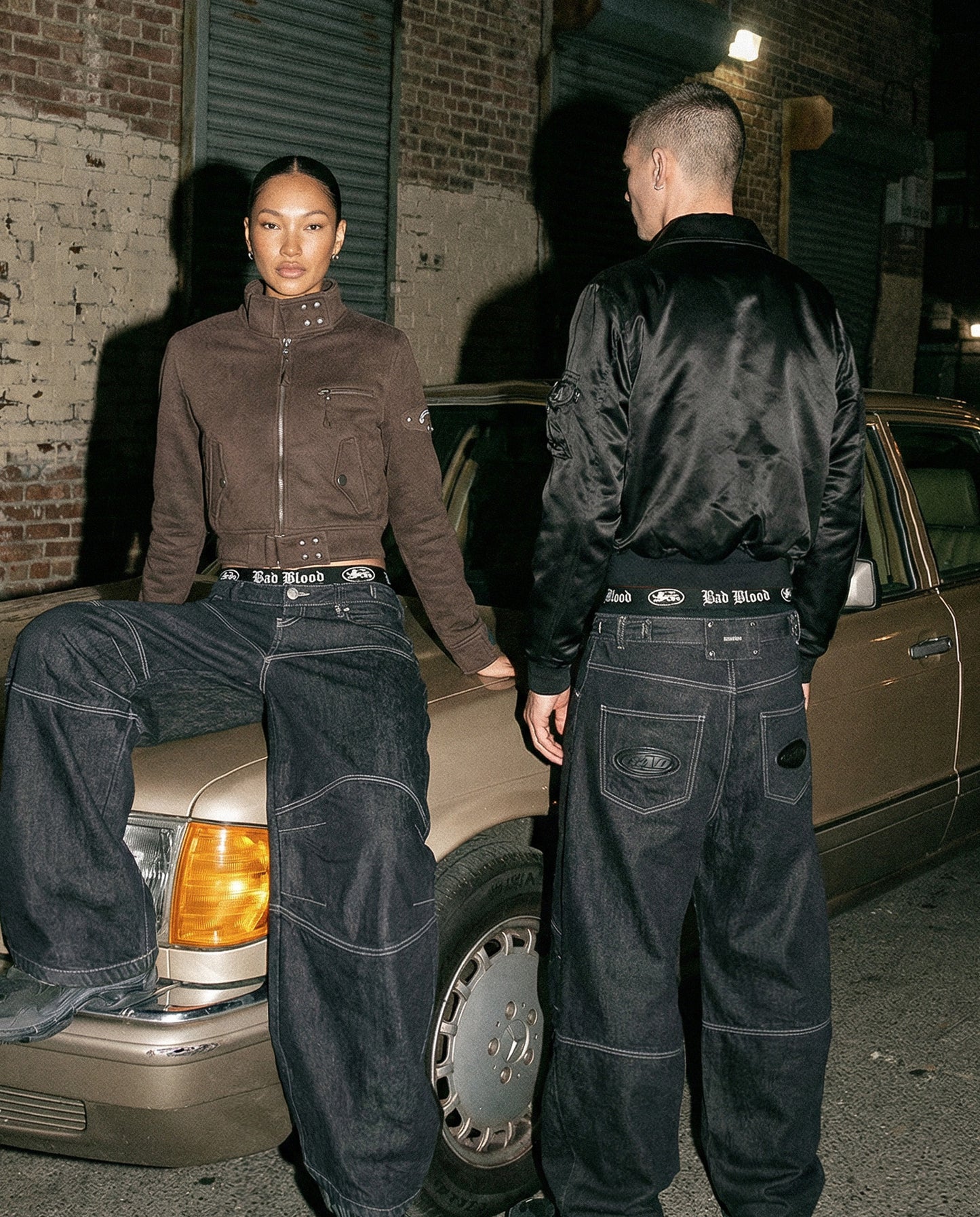 Squad Convex Pants - Denim Black