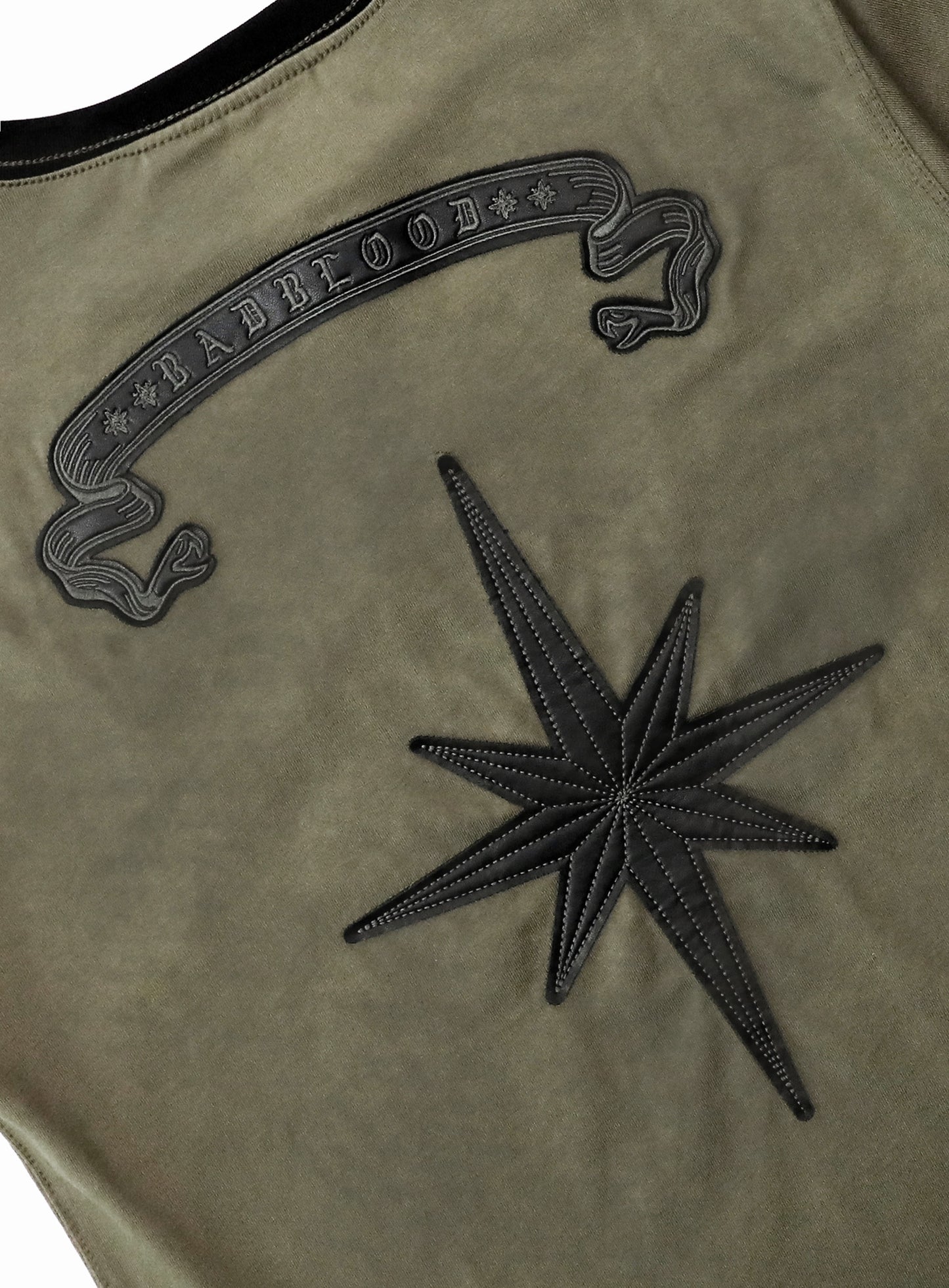 Cosmo Bad Patch Ringer T-Shirt - Khaki