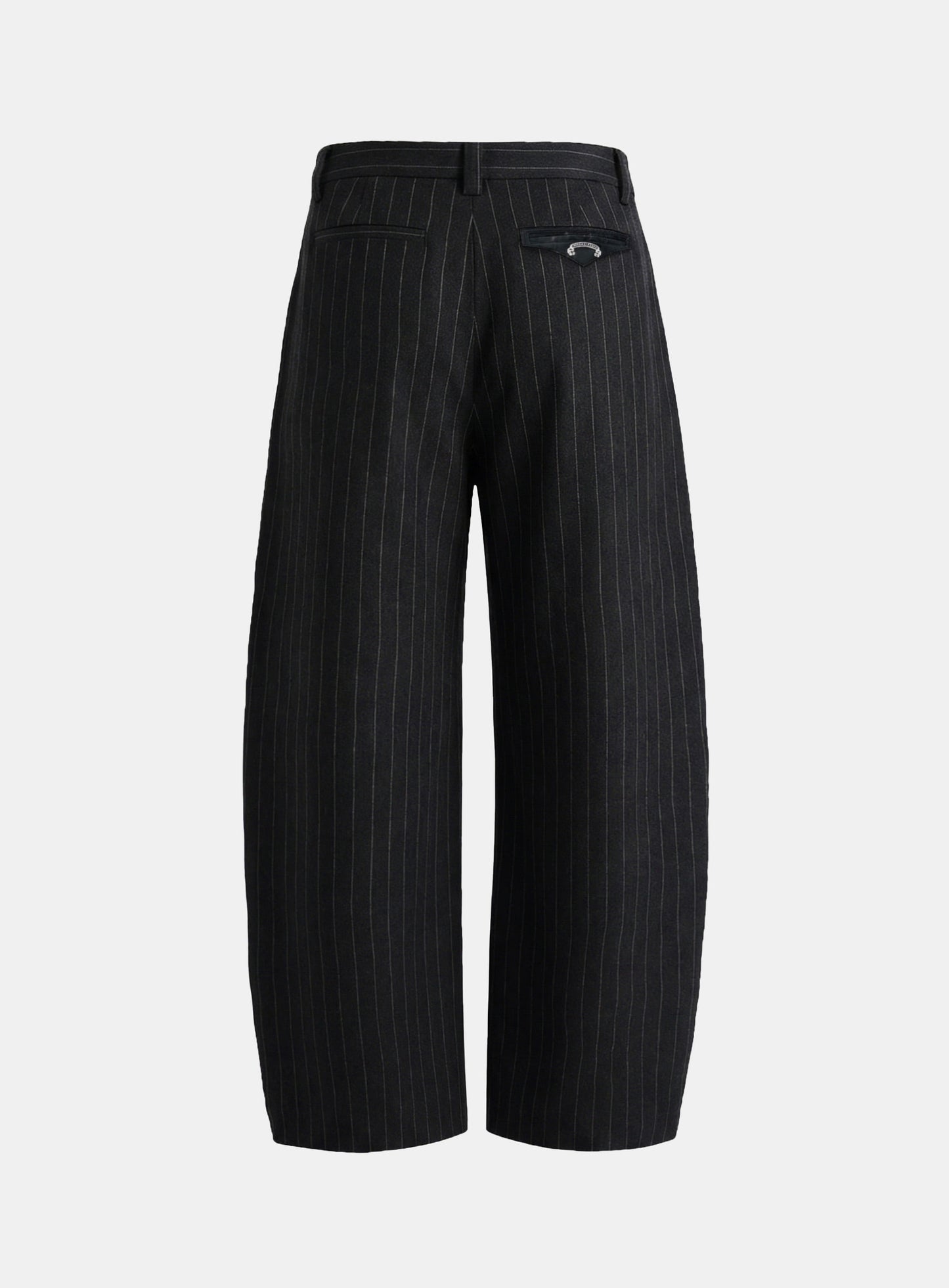 [w-pts26-075] Viper V2 Pintuck Slacks - Lightweight Black Stripe