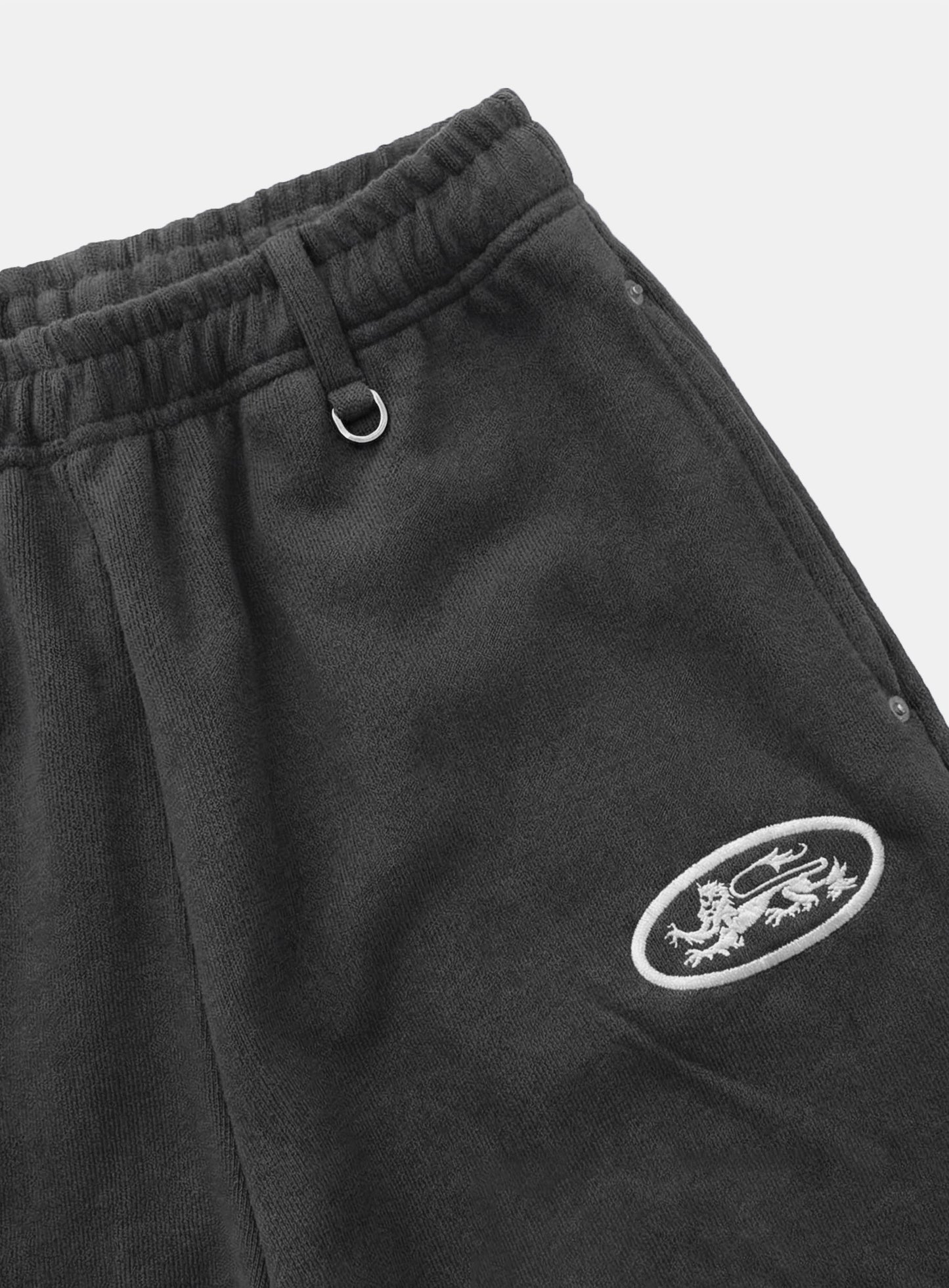 [w-pts26-057] Mystic Capsule Semi-Curved Fit Joggers - Charcoal