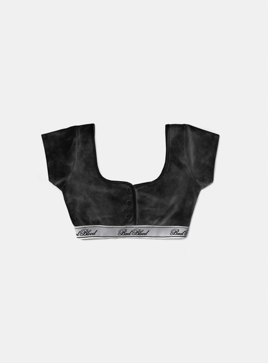Classic Logo 1/2 Tibra - Dusty Black