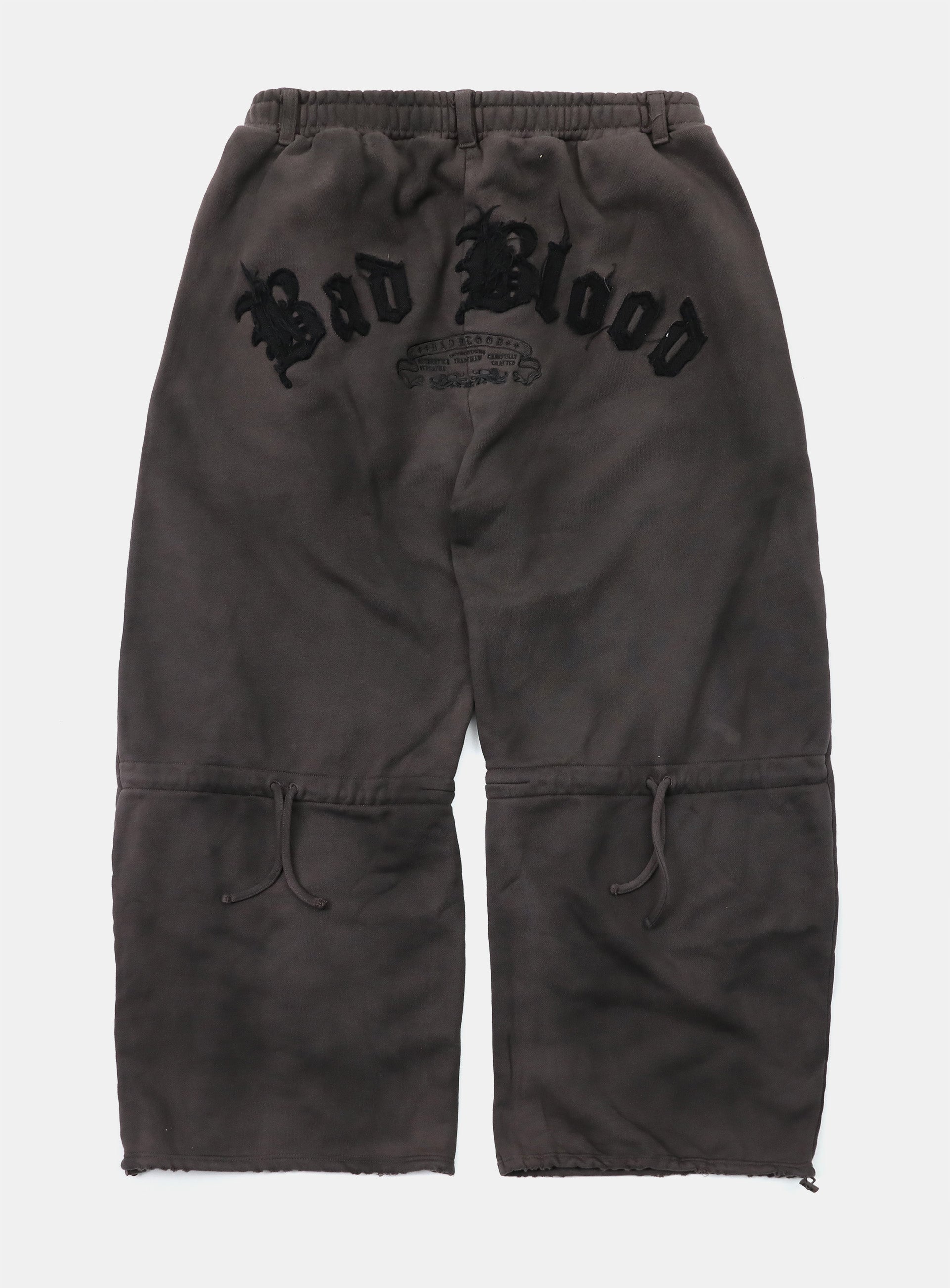 Lion Patch 2-Way Curved Jogger - Charcoal – BADBLOOD TAIWAN