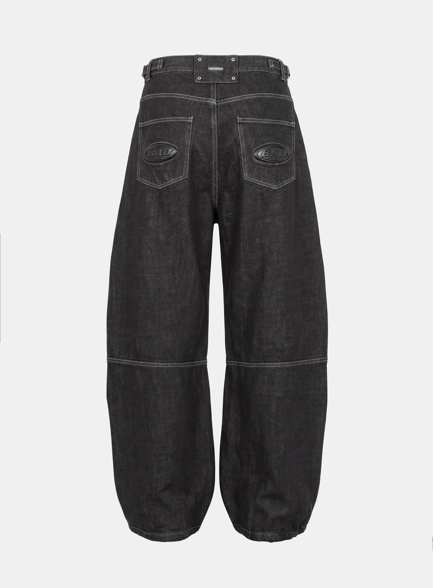 Squad Convex Pants - Denim Black