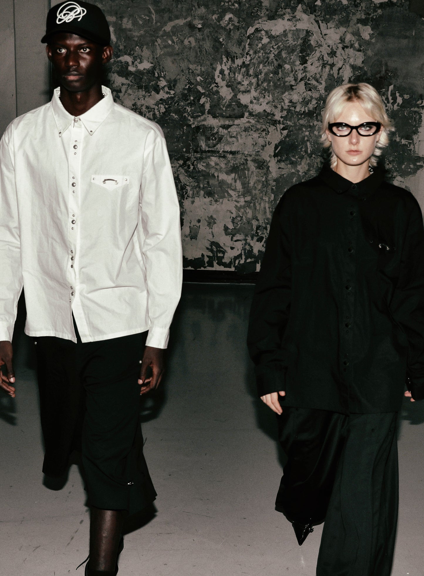 Viper Logo Rivet Shirt - White