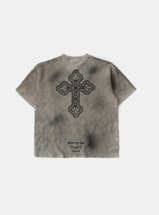 PEACE NOT WAR T-shirt - Dusty Beige