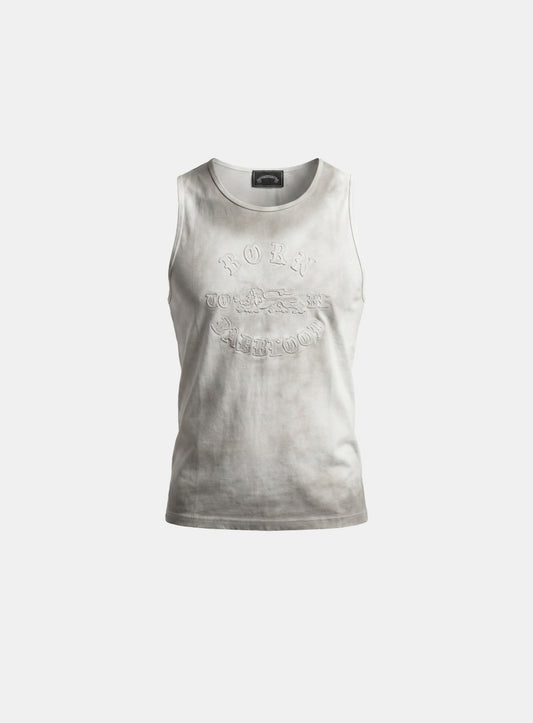 [w-tnk26-018] BORN TO BE Tank - White
