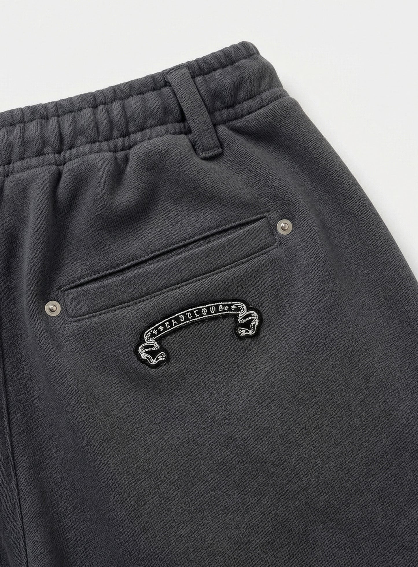 [w-pts26-057] Mystic Capsule Semi-Curved Fit Joggers - Charcoal